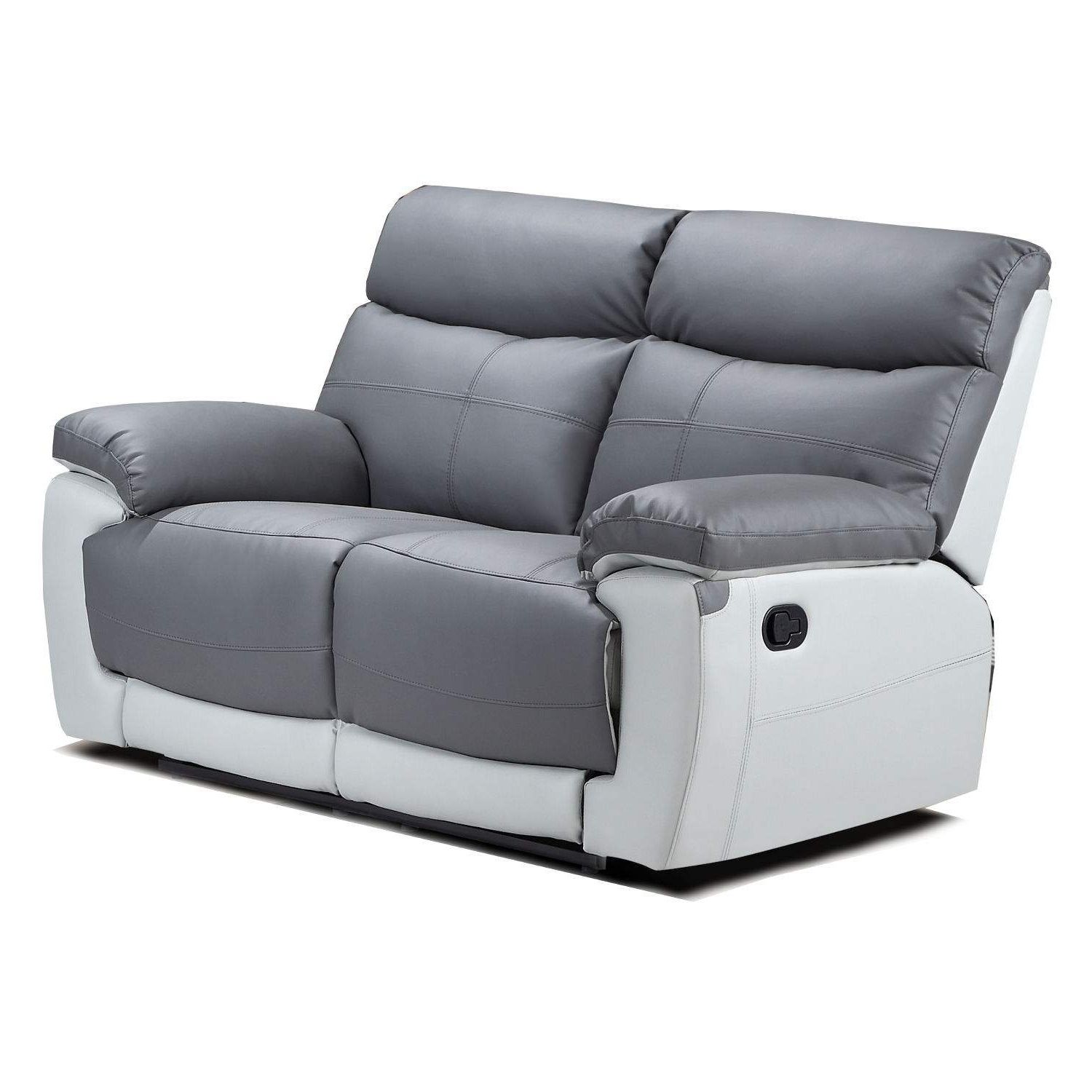 2 Seater Recliner Leather Sofas Pertaining To Well Liked Duo Lexi 2 Seater Leather Recliner Sofa – Next Day Delivery Duo (View 2 of 20)