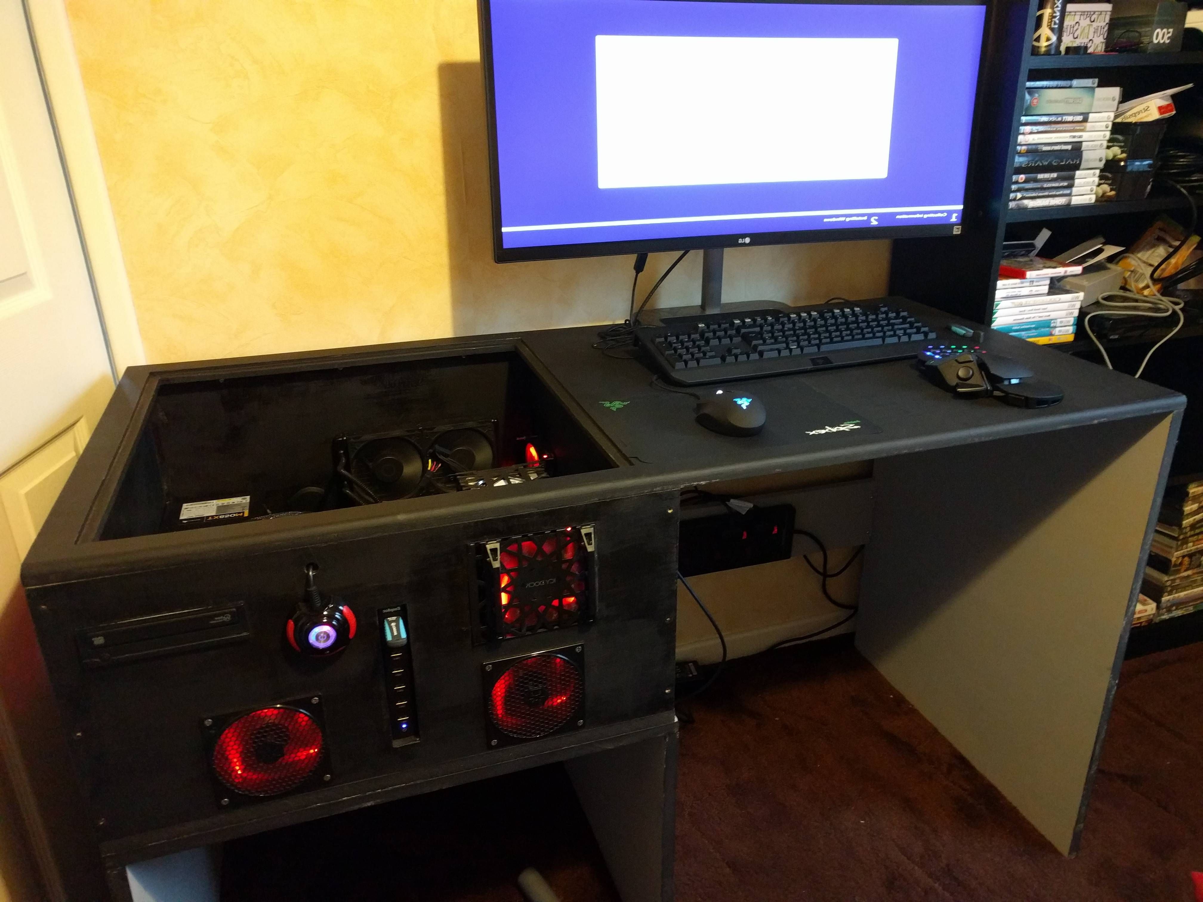 20 Top Diy Computer Desk Plans, That Really Work For Your Home Regarding Recent Computer Desks For Gamers (View 15 of 20)