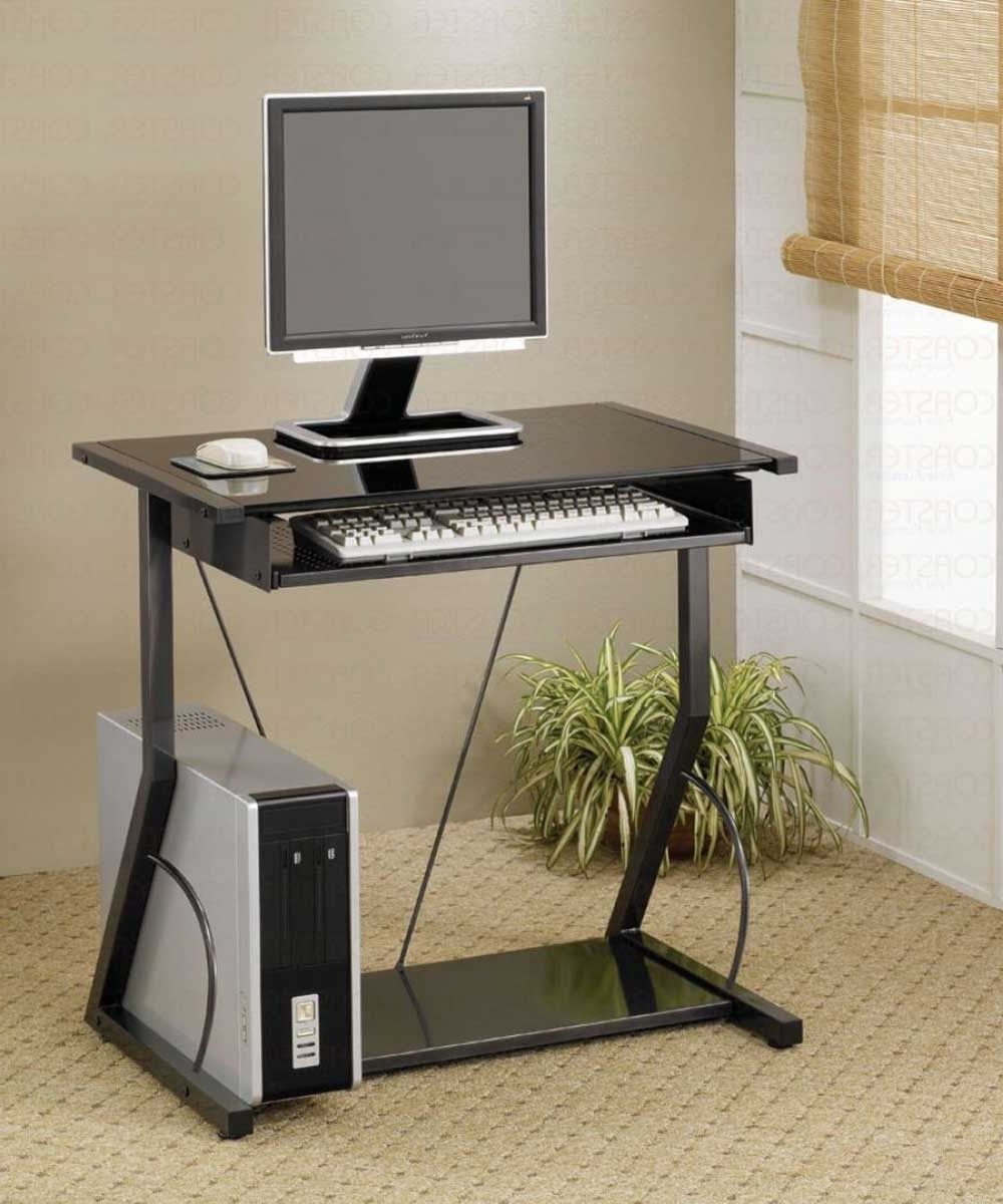 2018 Computer Desks For Small Areas With Regard To Desk : Desktop Pc Table Used Desk Small White Corner Computer Desk (Photo 1 of 20)