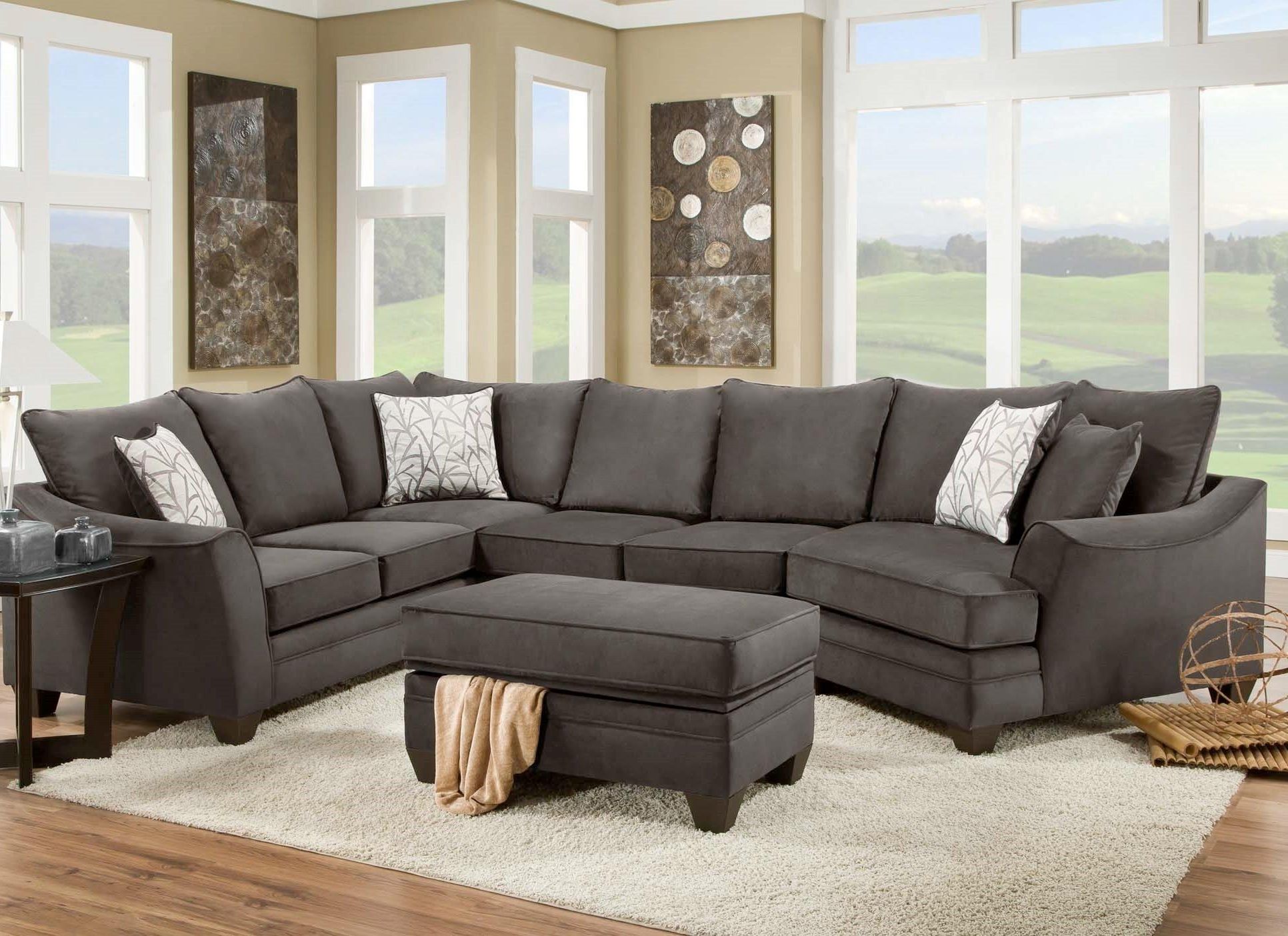 American Furniture 3810 Sectional Sofa That Seats 5 With Left Side Within Preferred Hattiesburg Ms Sectional Sofas (View 6 of 20)