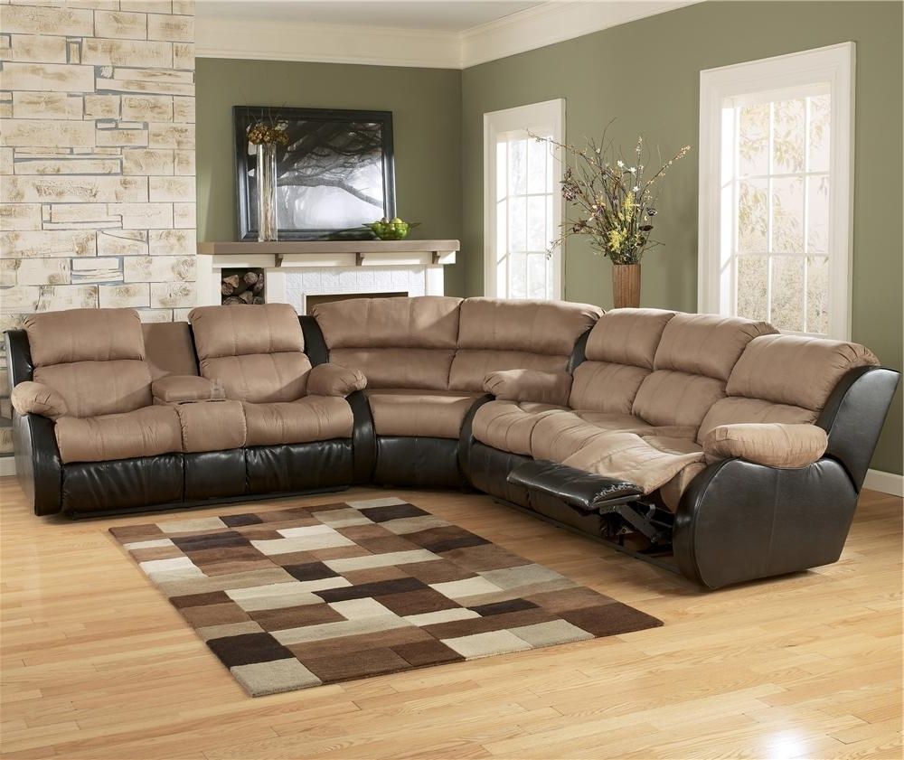 Ashley Furniture Presley – Cocoa L Shaped Sectional Sofa With Full Pertaining To Best And Newest Jonesboro Ar Sectional Sofas (View 20 of 20)