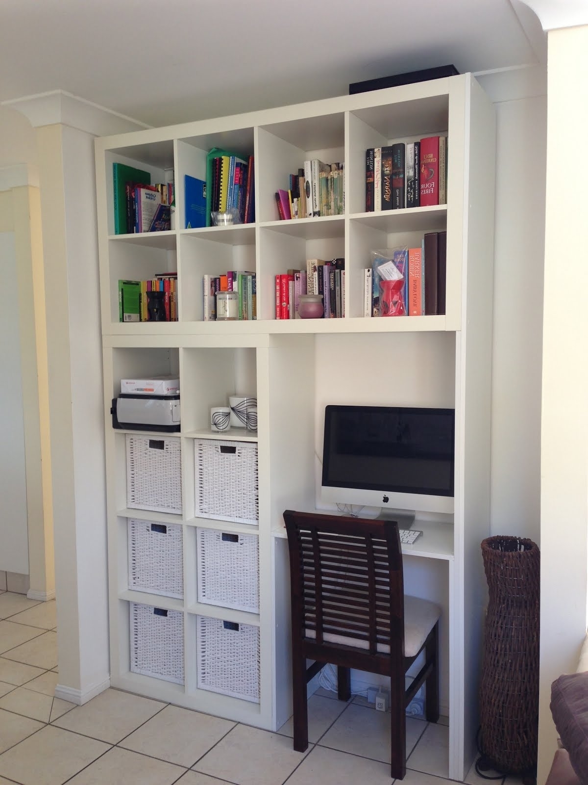 Bookshelf Desk Cube – New Furniture Within Favorite Computer Desks With Bookshelves (Photo 1 of 20)