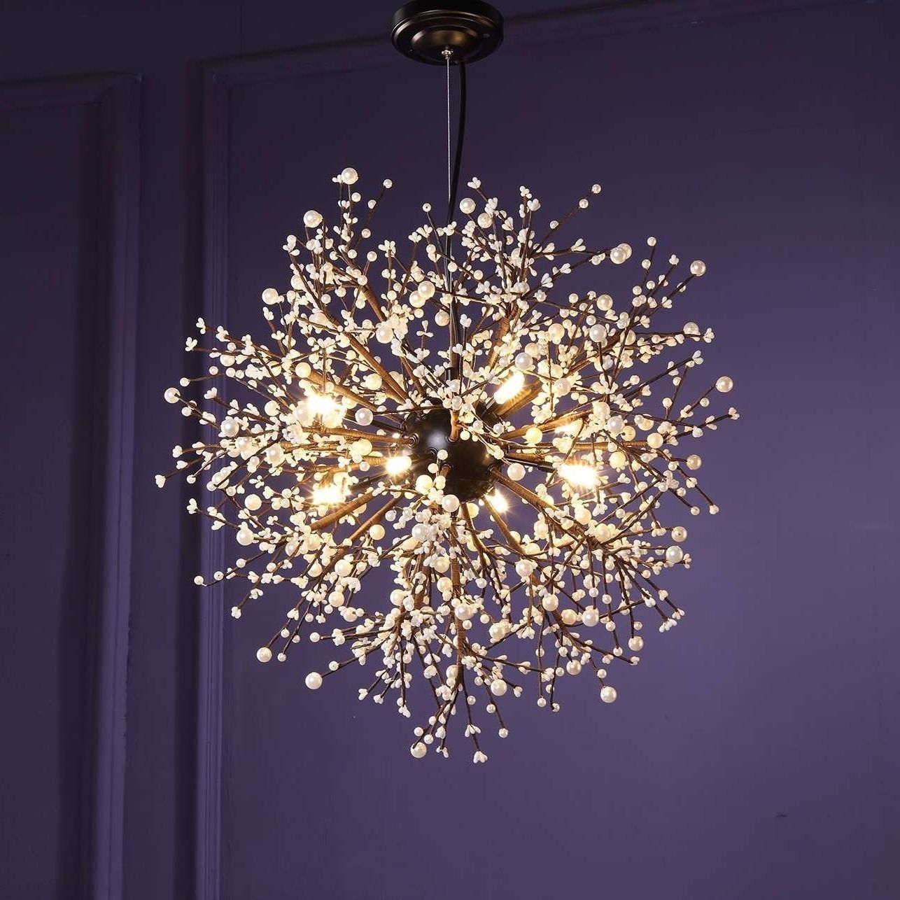Chandeliers Design : Marvelous Amazing Glass Ball Chandelier Light Within Recent Turquoise Ball Chandeliers (View 7 of 20)