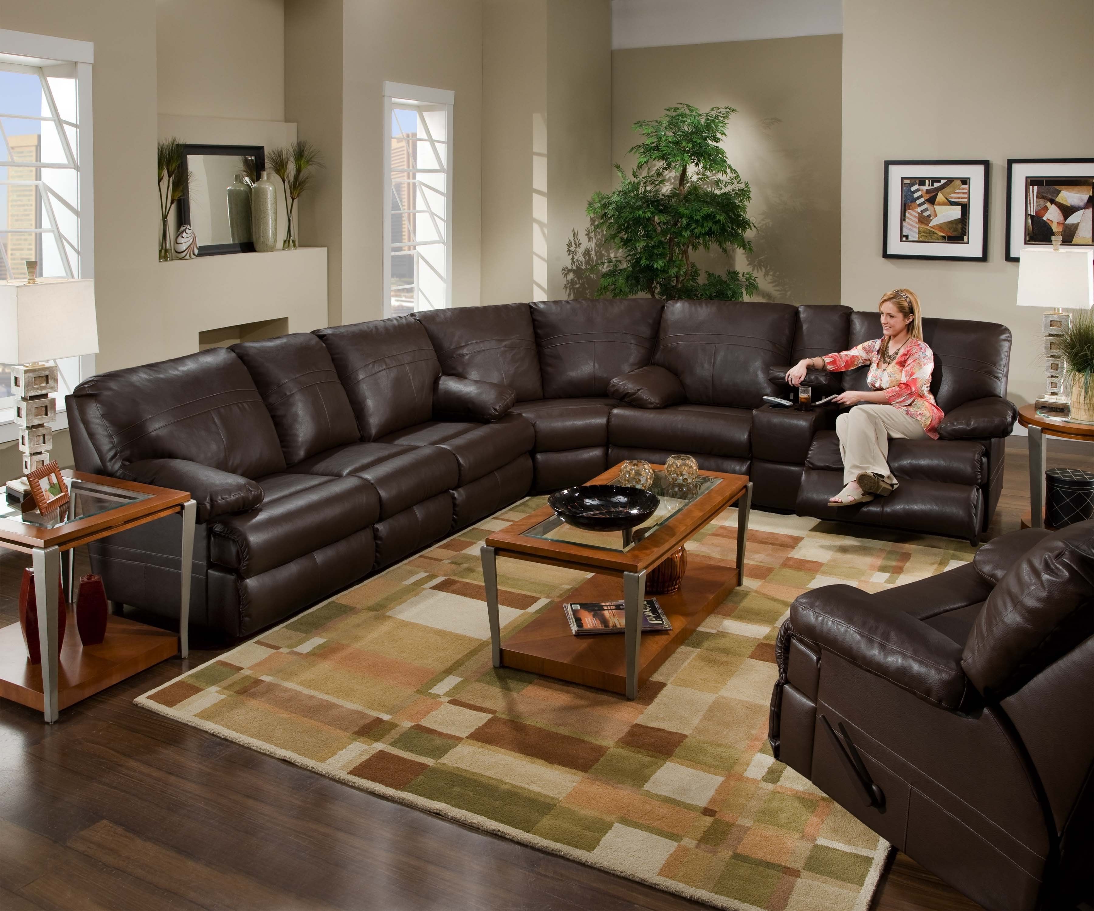 Contemporary Sectional Sofas Pertaining To Most Up To Date Sectionals Sofas Contemporary Sectional With Sleeper Combination (View 13 of 20)