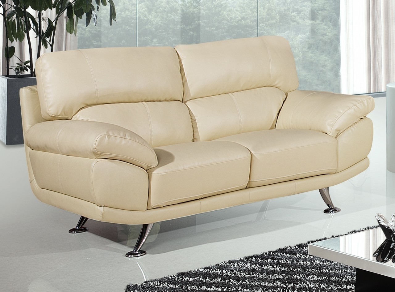 memorial day sale on leather cream color sofa