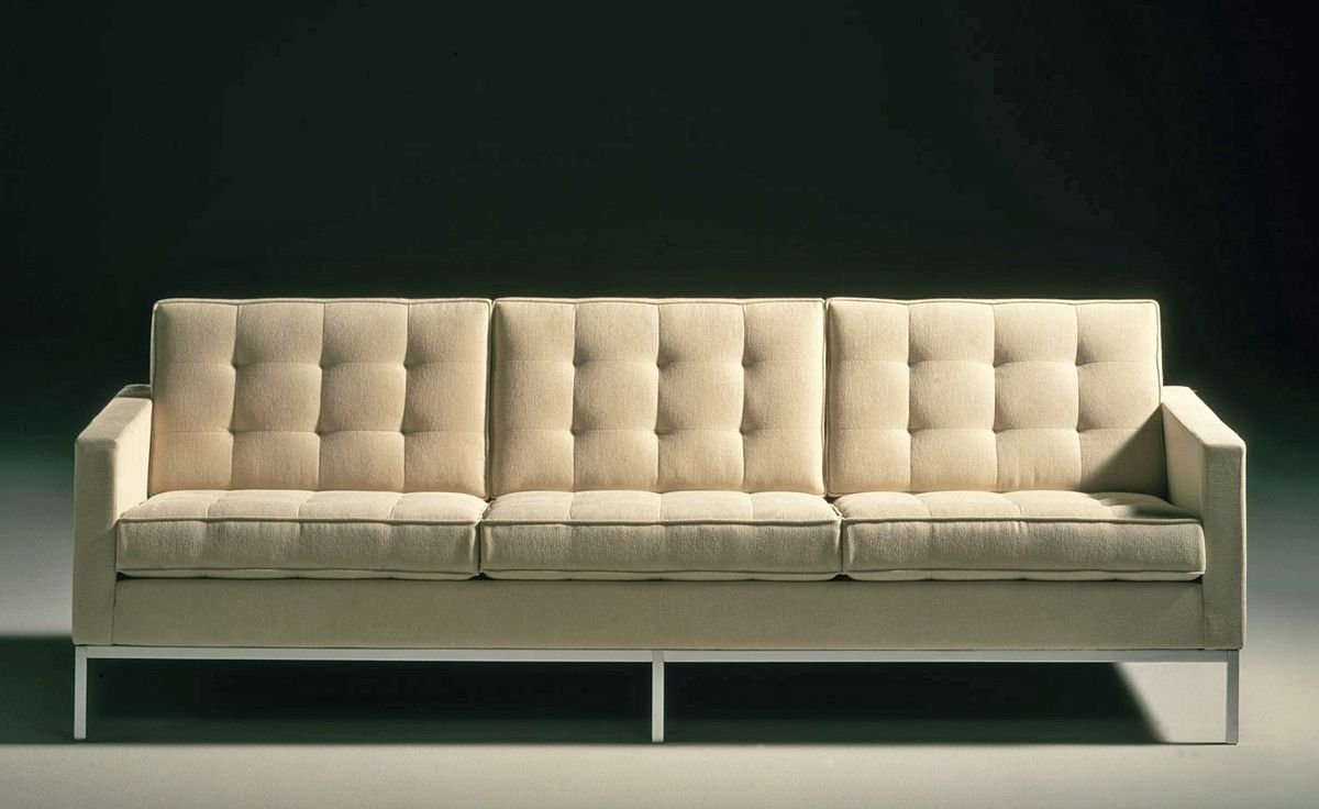 Current Florence Knoll 3 Seat Sofa – Hivemodern Within Florence Knoll 3 Seater Sofas (View 1 of 20)