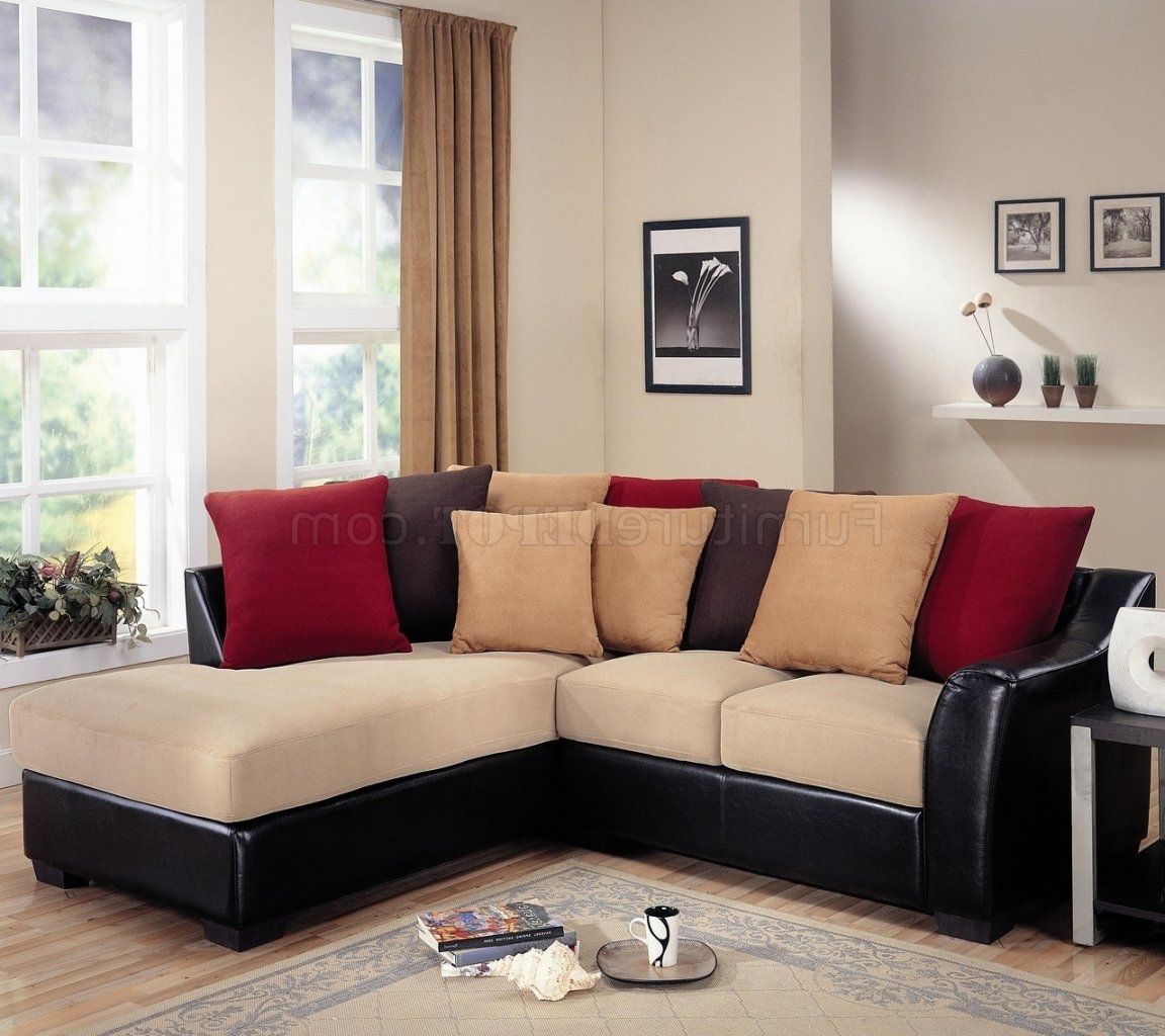 Featured Photo of 2025 Latest Modern Microfiber Sectional Sofas