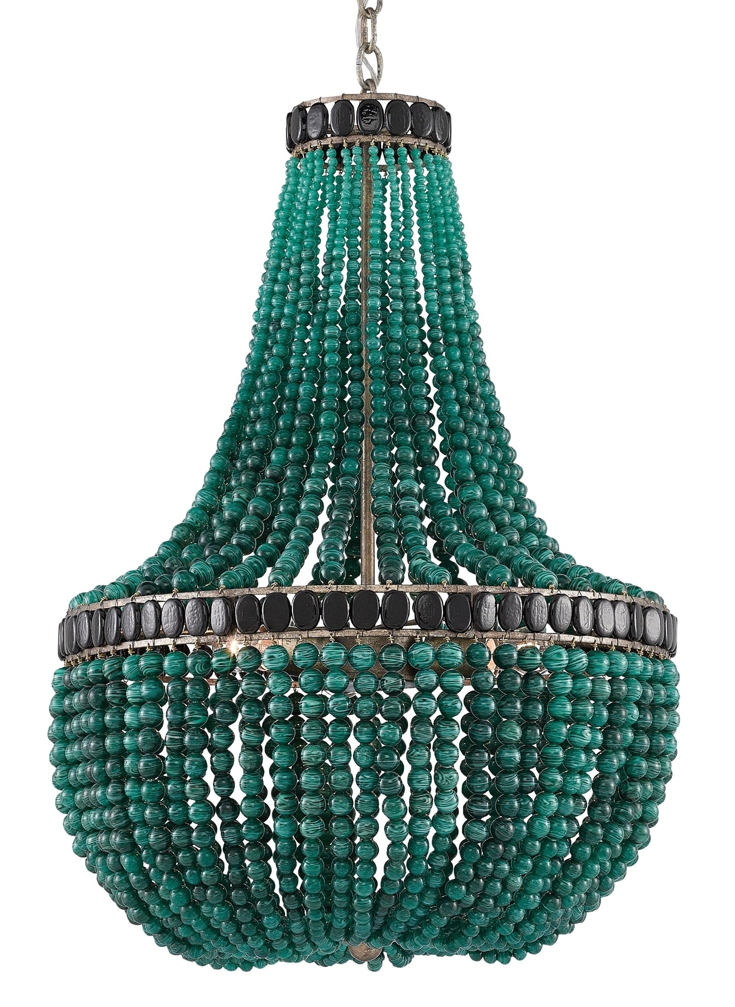 Featured Photo of 20 Best Turquoise Empire Chandeliers