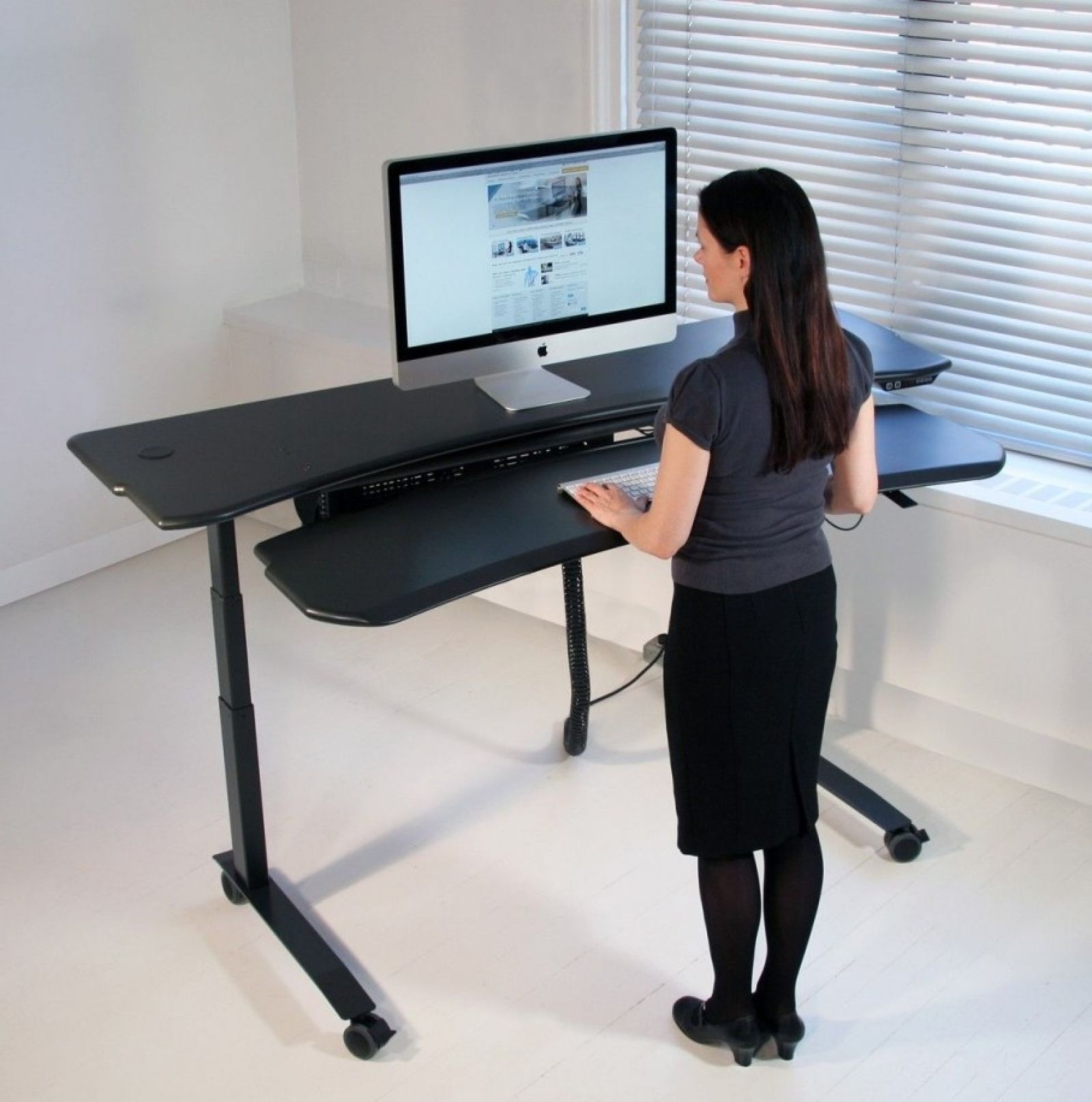 Ergonomic Computer Desks Inside Current Standing Computer Desk Design • Standing Desk (View 10 of 20)