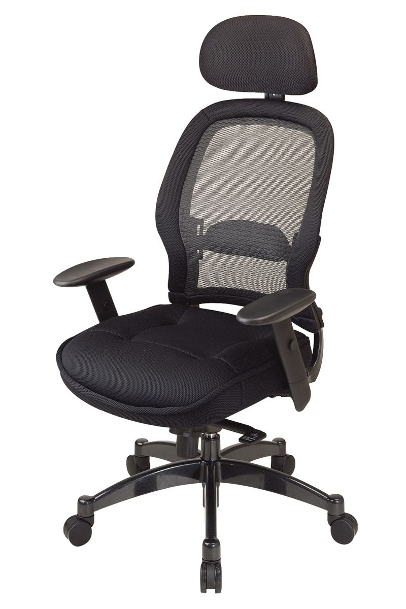Executive Office Chairs With Headrest With Current 25004 Office Star Matrix – High Back Executive Office Chair With (View 2 of 20)