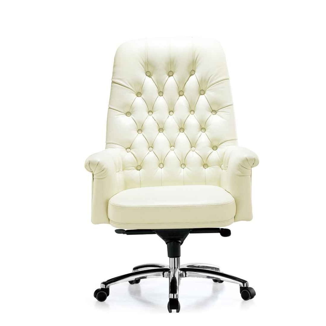 Famous Executive Office Chairs With Flip Up Arms With Chair : High Back White Leather Executive Office Chair With Flip (View 17 of 20)