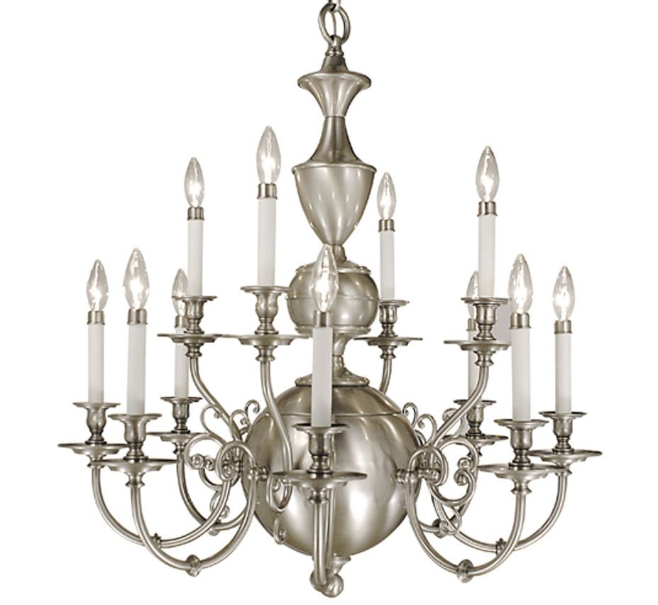 Famous Kensington Iii Collection 12 Light Large Traditional Chandelier With Regard To Traditional Chandelier (View 5 of 20)
