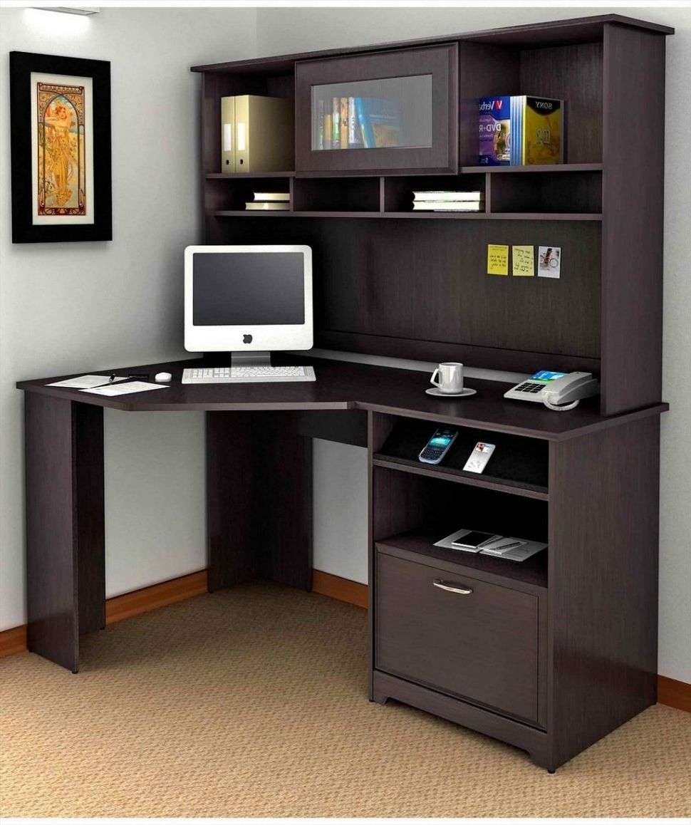 Fashionable Computer Desks For Bedrooms With Regard To Desk : L Desk Student Computer Desk Small Desk With Shelves Small (View 18 of 20)