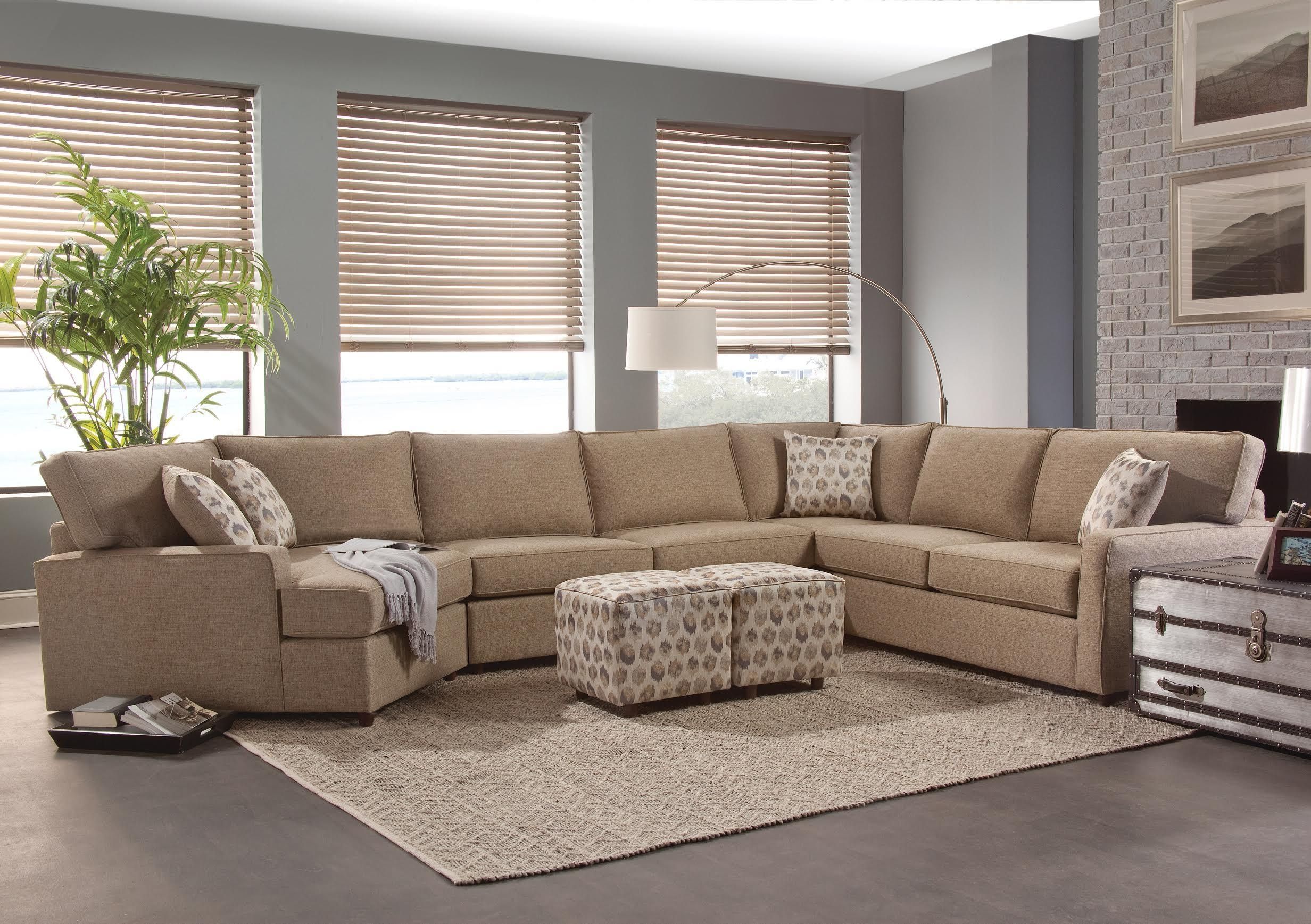 Favorite Belfort Essentials Eliot Transitional Sectional Sofa (View 1 of 20)