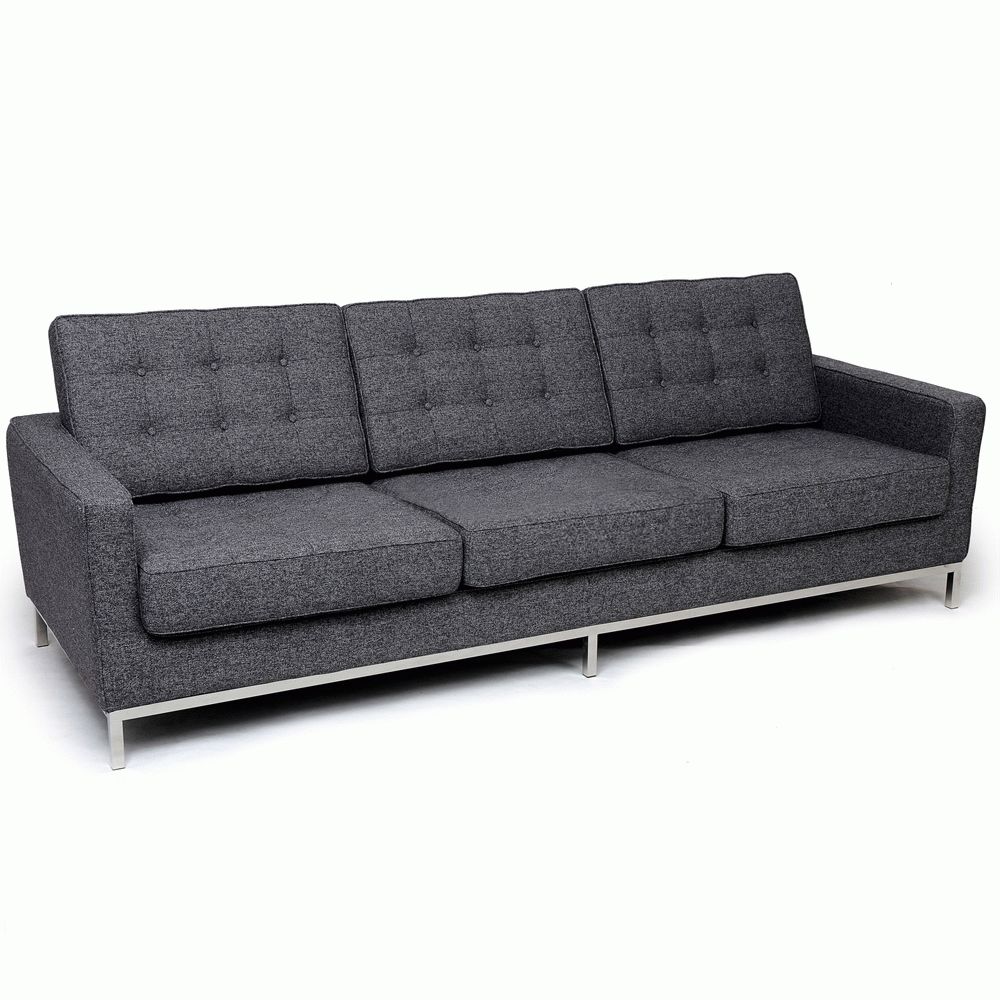 Florence Knoll Sofa Reproduction – Bauhaus Sofa Intended For Popular Florence Sofas (View 4 of 20)