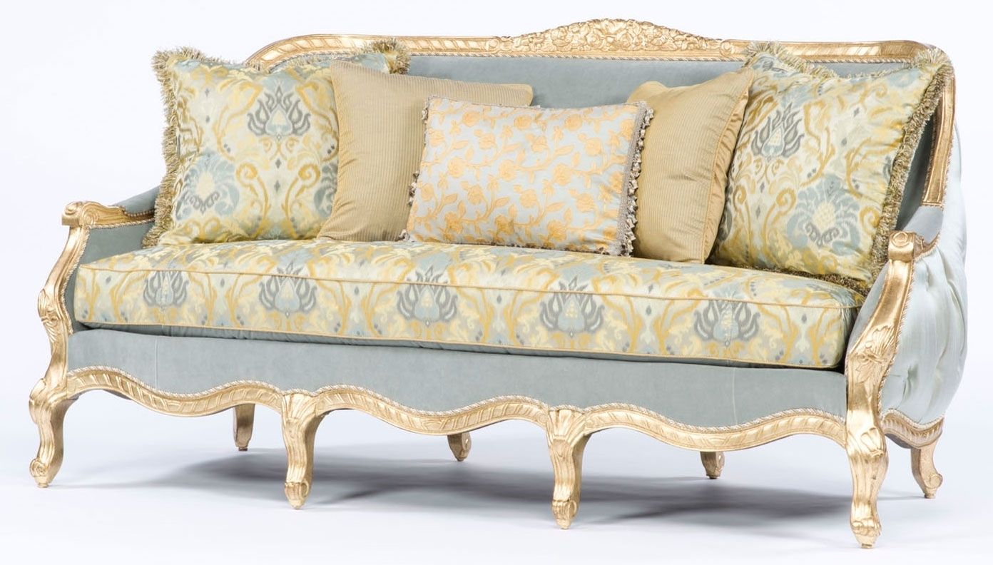 French Style Sofas For Well Liked French Style Sofa. Tufted Luxury Furniture (View 1 of 20)