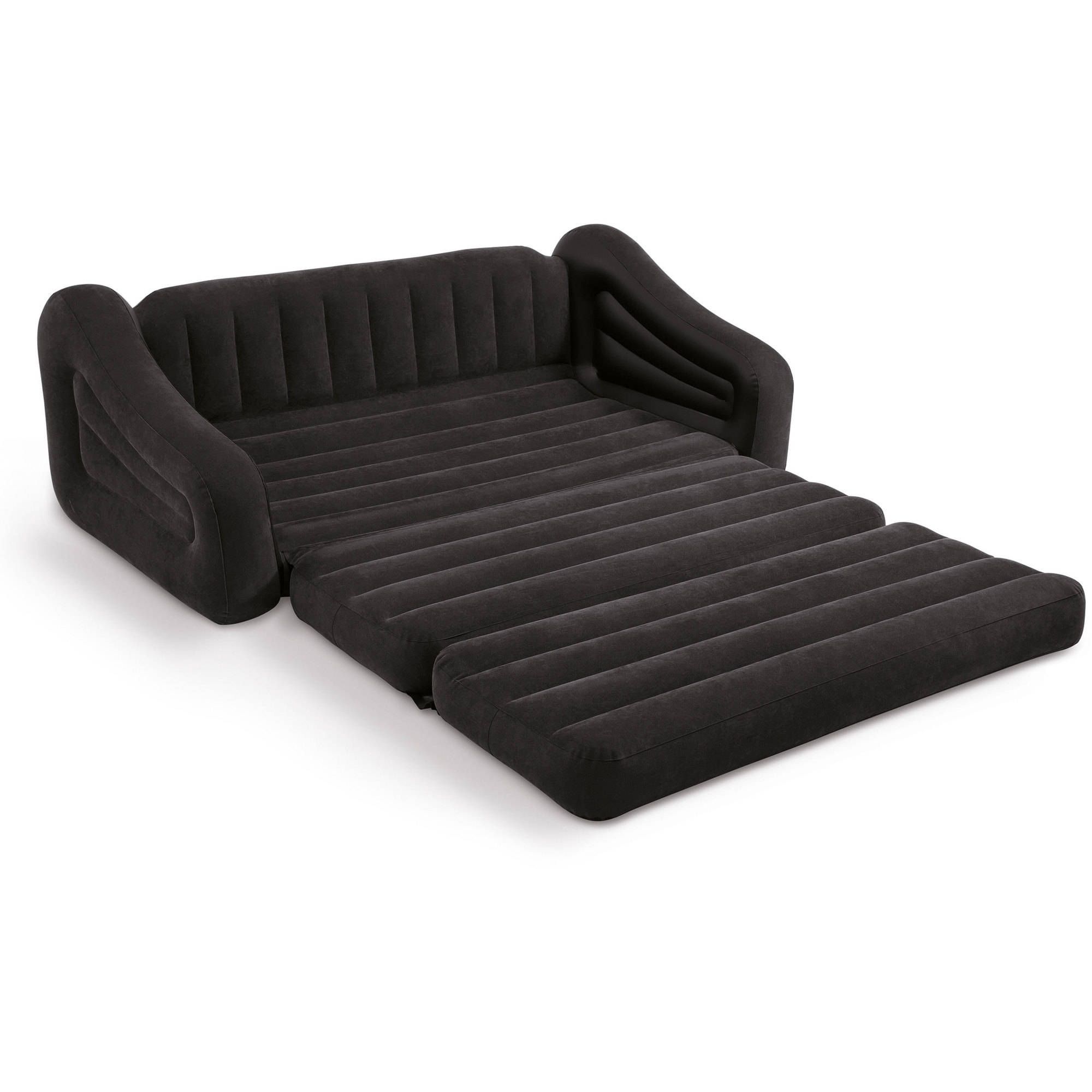 Inflatable Sofas And Chairs With Regard To Most Recent Intex Queen Inflatable Pull Out Sofa Bed – Walmart (Photo 15 of 20)