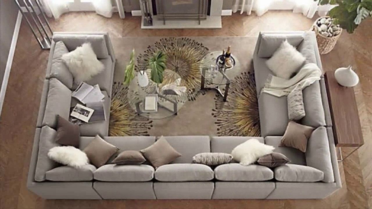 Large U Shaped Sectionals Pertaining To Current Sofa : Small U Shaped Couch Ashley Furniture Sectional Couch Large (View 10 of 20)