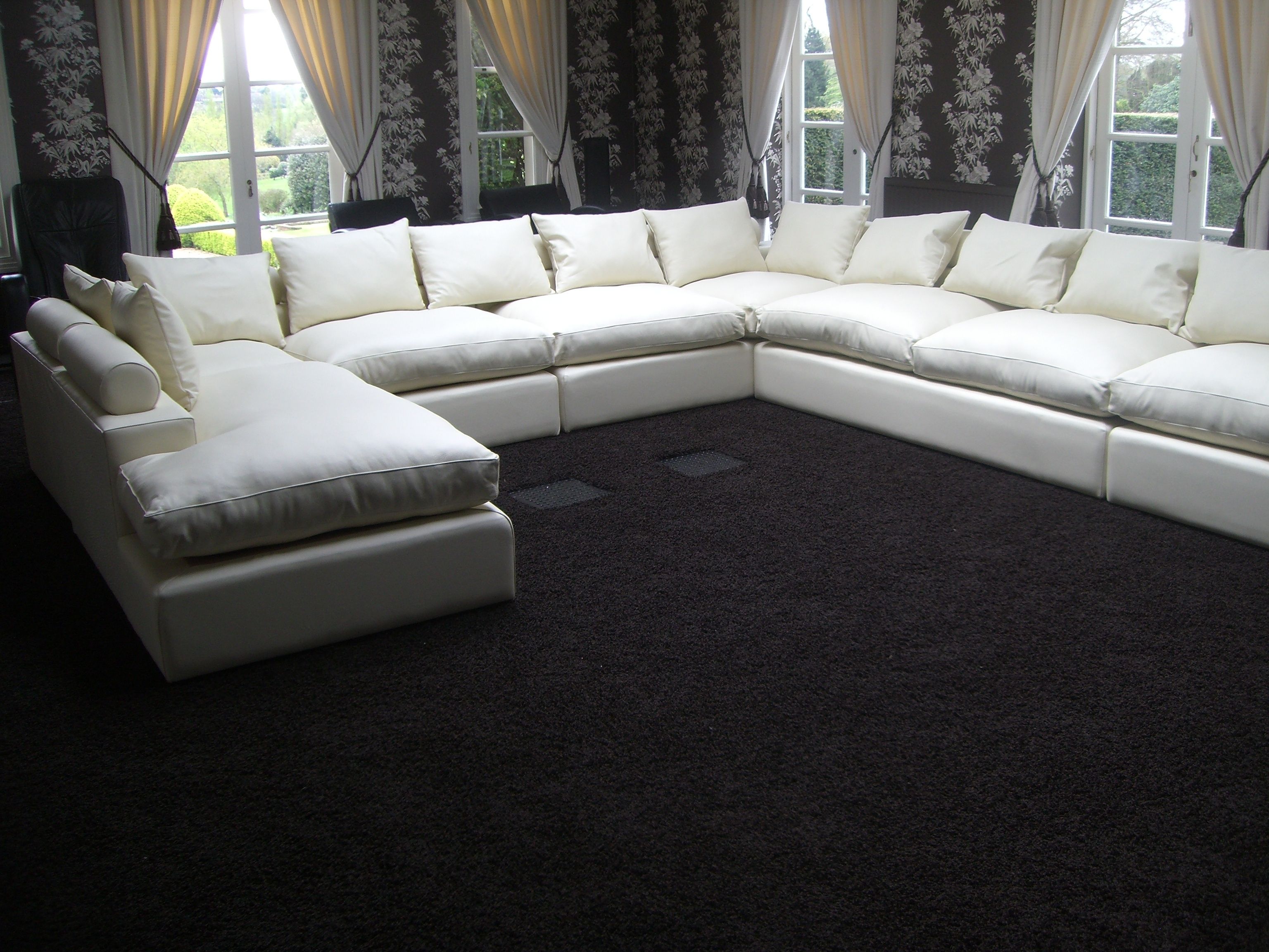 Large U Shaped Sectionals Regarding Most Recent Large U Shaped Sofa – Fjellkjeden (View 1 of 20)