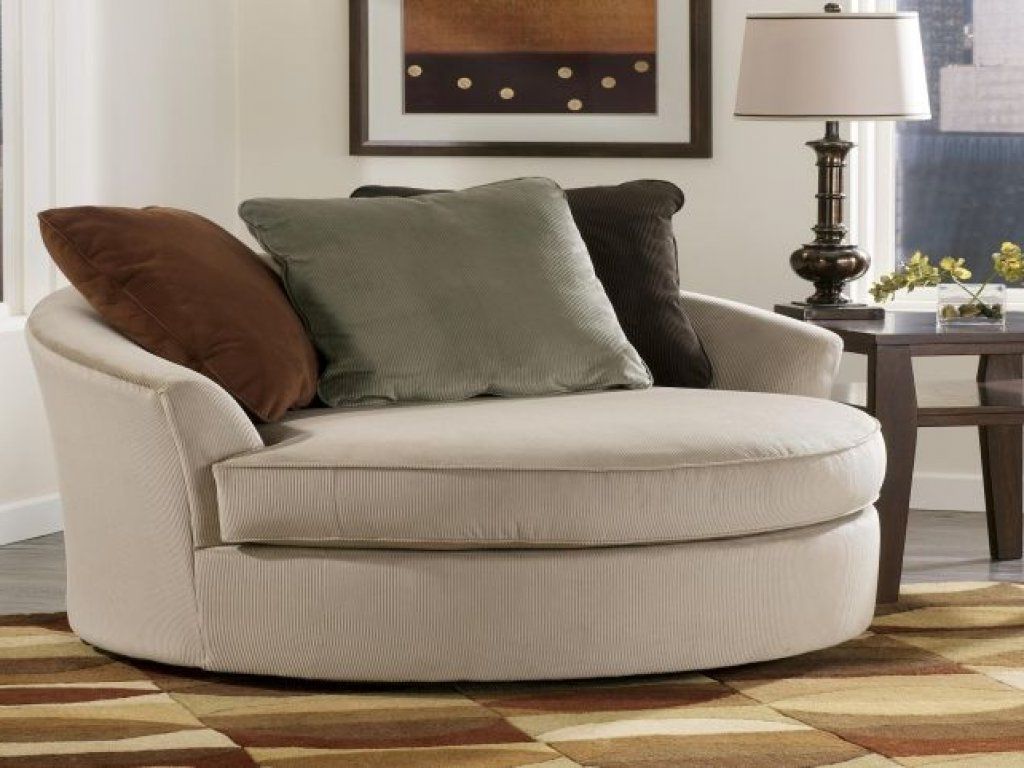 Latest Round Sofas Regarding Sofa : Round Sofa Chair Unique Oversized Lounge Oval Chair (Photo 1 of 20)