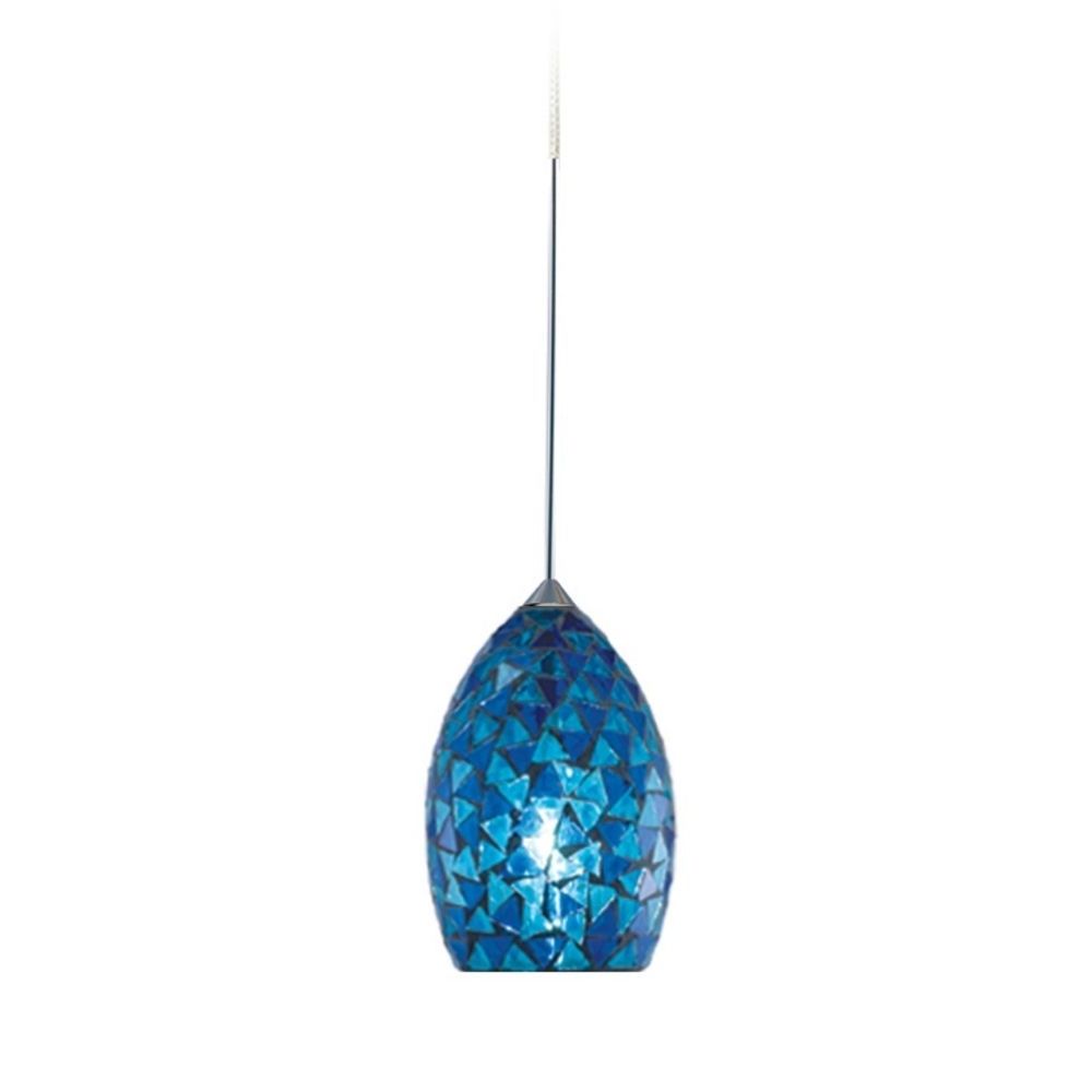 Mini Pendant Lights Regarding Turquoise Blue Glass Chandeliers (View 7 of 20)