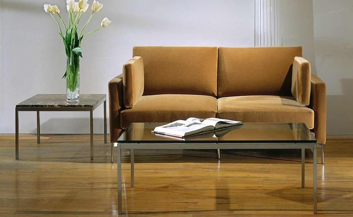 Most Popular Florence Medium Sofas Throughout Florence Knoll Medium Side Table – Hivemodern (View 11 of 20)