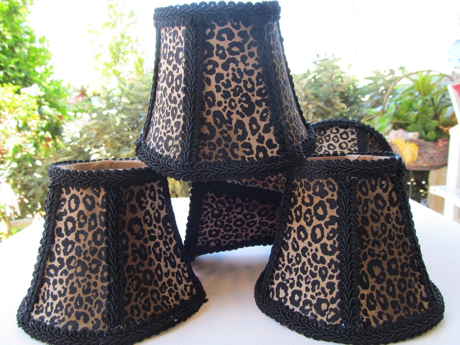 Most Popular Turquoise Chandelier Lamp Shades Intended For Furniture : Leopard Print Mini Lamp Shades Chandelier Girlsforever (View 20 of 20)