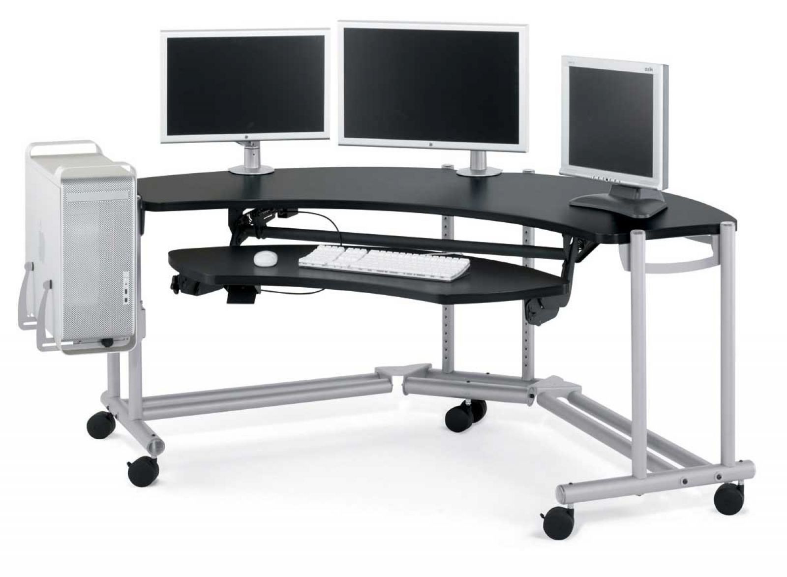 Most Recently Released Modern Ergonomic Gaming Computer Desk Office Corner Design Pc Ergo Pertaining To Ergonomic Computer Desks (View 4 of 20)