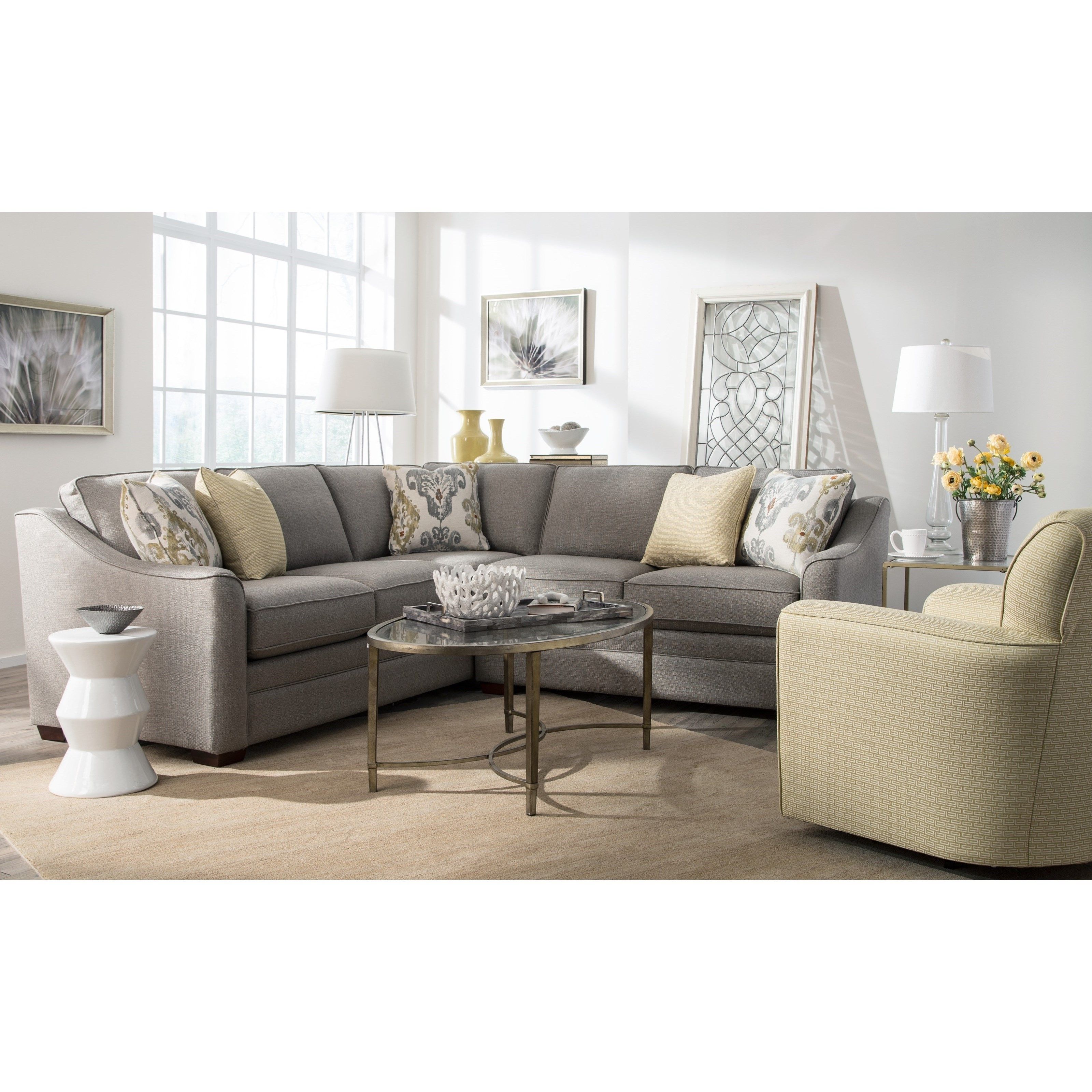 Most Recently Released Two Piece Customizable Corner Sectional Sofa With Left Return Inside Gardiners Sectional Sofas (View 5 of 20)