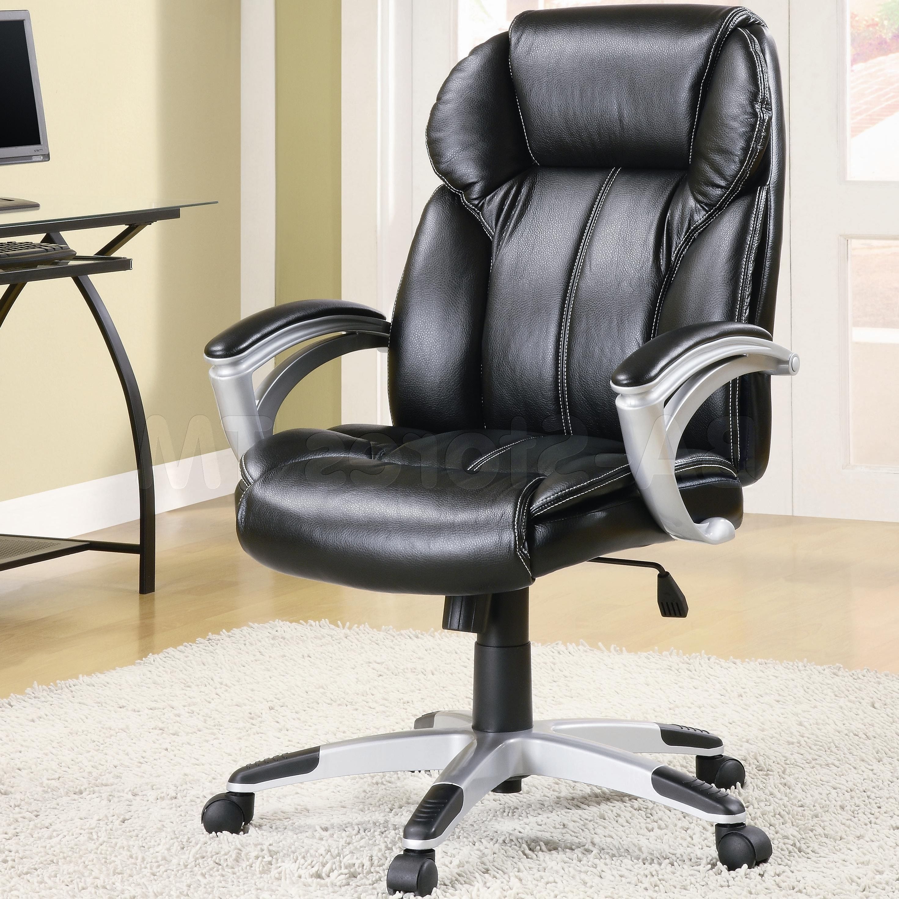 Most Up To Date Petite Executive Office Chairs Intended For Ways To Clean Leather Computer Chair — The Home Redesign (View 13 of 20)