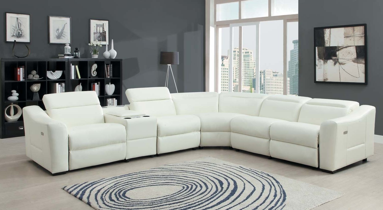 Most Up To Date Sectional Sofas With Power Recliners With Remarkable Leather Sectional Sofa With Power Recliner 91 With (Photo 7 of 20)