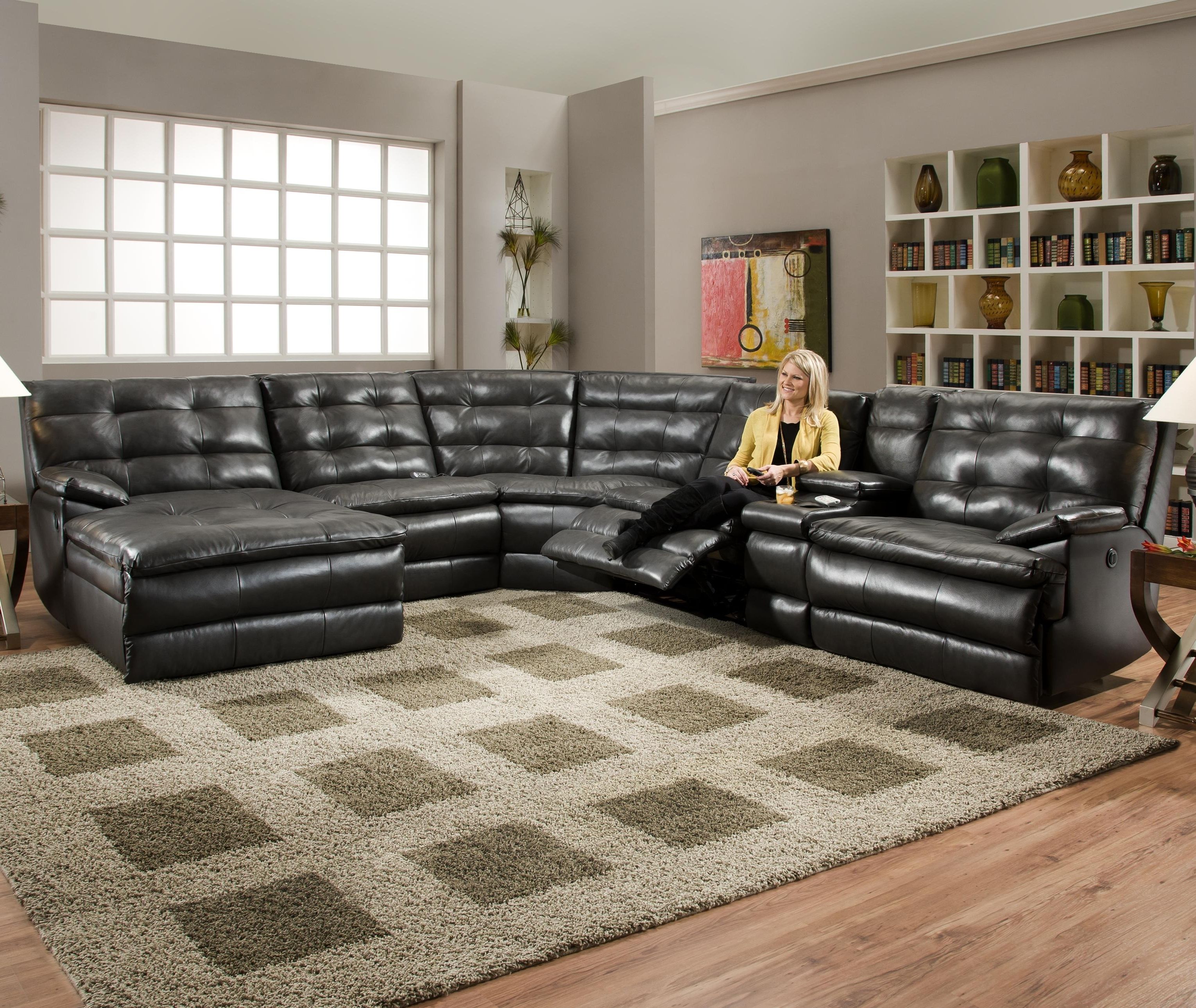 Featured Photo of 2024 Latest Motion Sectional Sofas