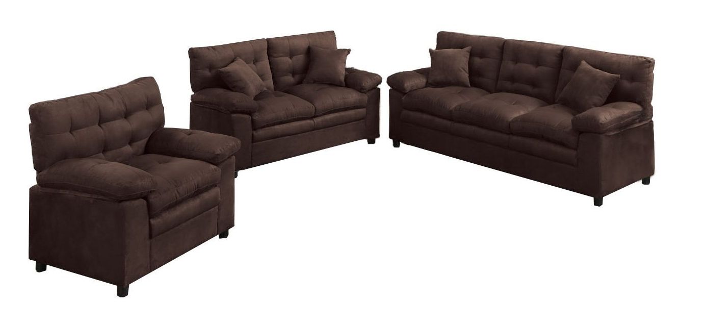 Newest Kingston Sectional Sofas Throughout Red Barrel Studio Kingston 3 Piece Living Room Set & Reviews (View 19 of 20)