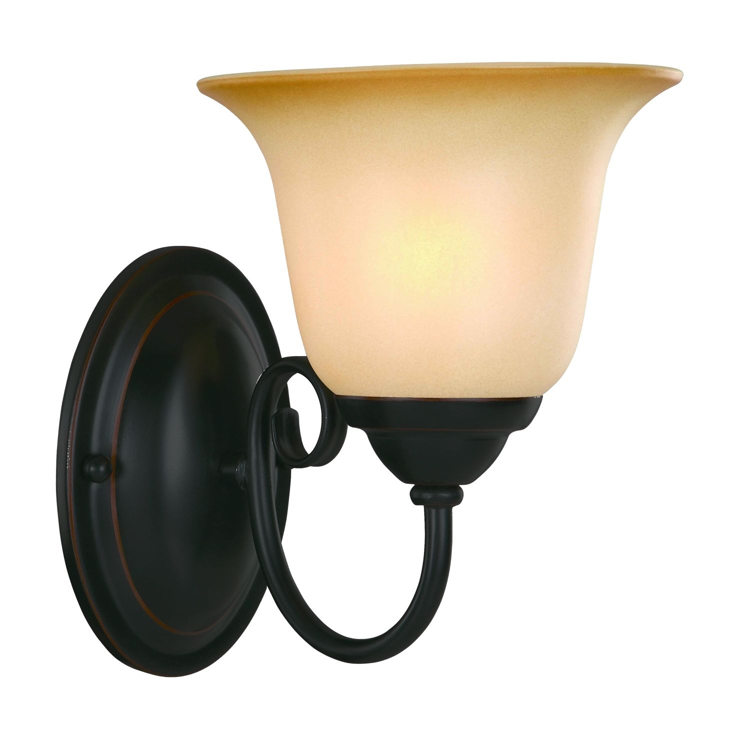 Oil Rubbed Black Bronze Bathroom Light Wall Mounted Sconce Light Inside 2019 Wall Mounted Chandeliers (View 1 of 20)