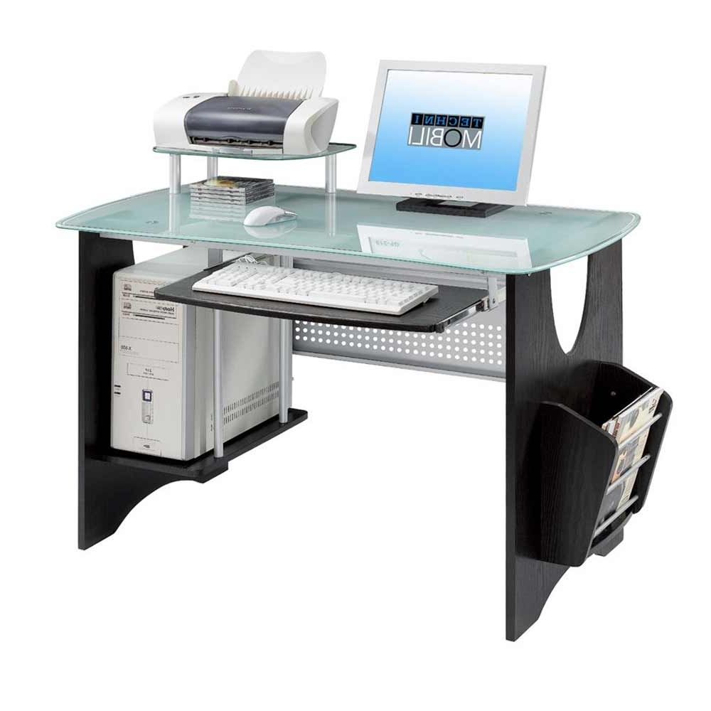 Organizing An Ergonomic Computer Desk (View 18 of 20)
