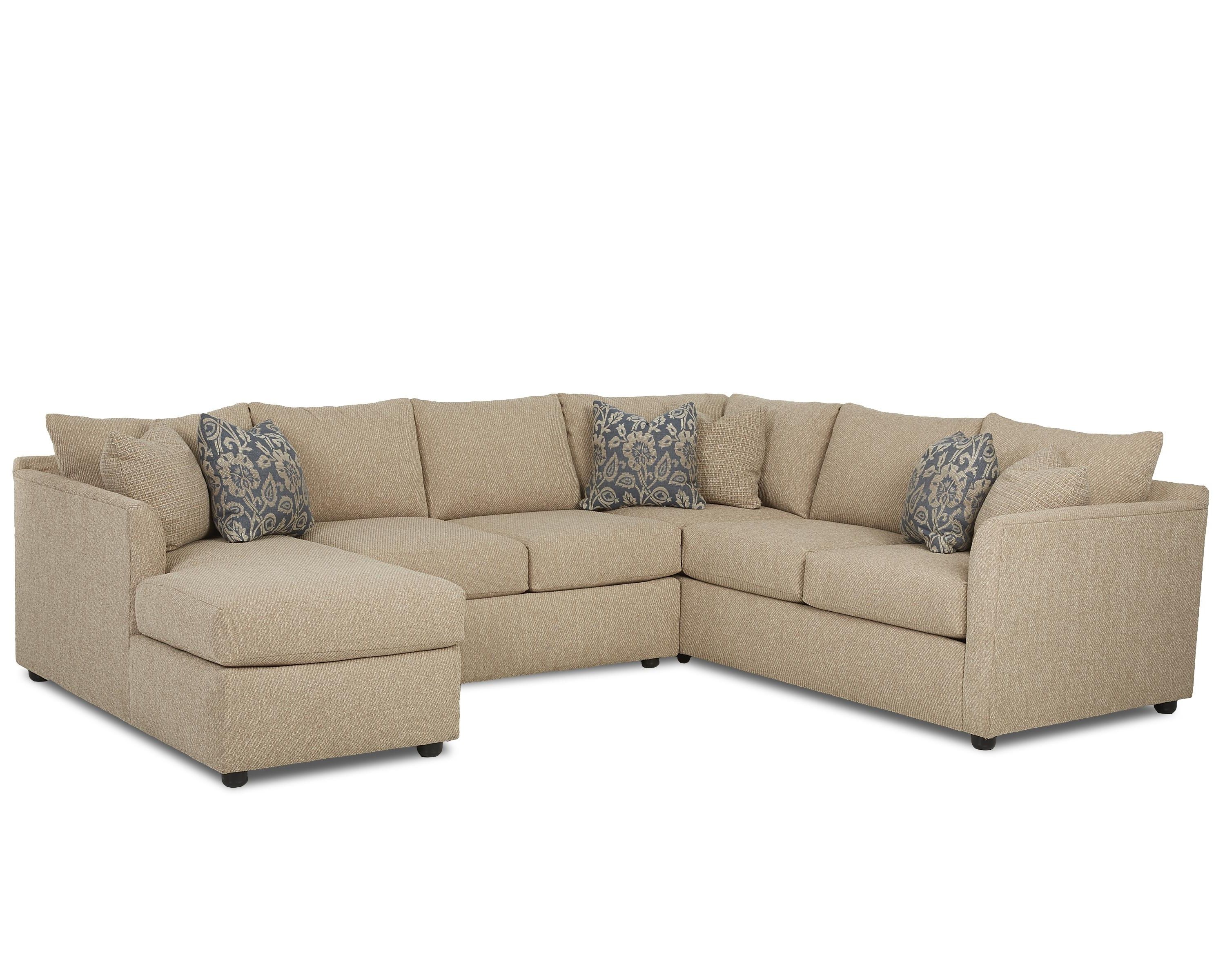 Popular Sectional Sofas At Atlanta Pertaining To Transitional Sectional Sofa With Chaisetrisha Yearwood Home (View 8 of 20)