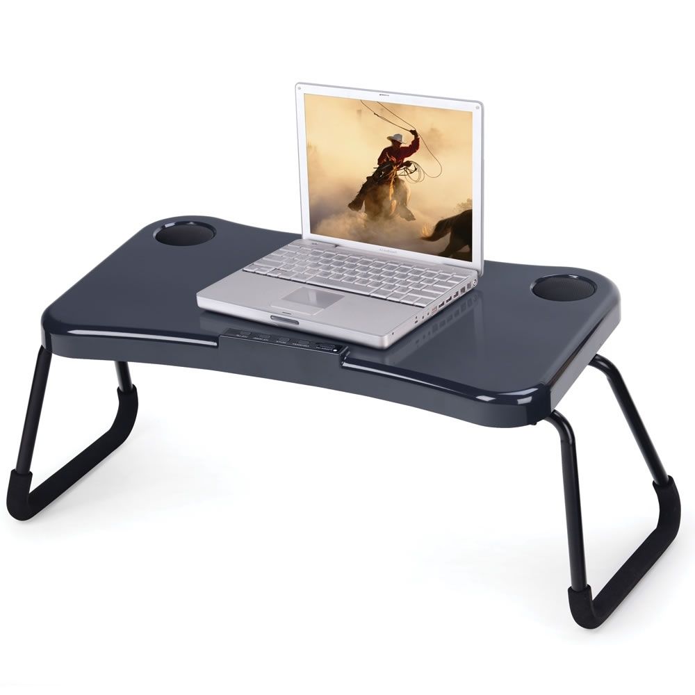Portable Computer Desks In 2019 The Cool Lap Computer Desk – Hammacher Schlemmer (View 14 of 20)