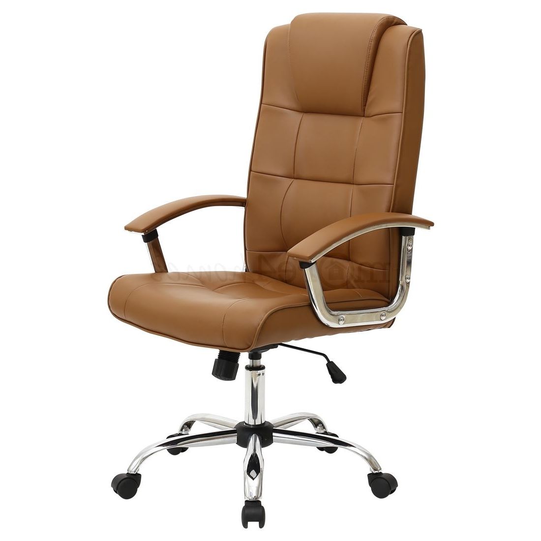 Preferred Chair : High Back Executive Leather Office Chair Verona Brown Intended For Verona Cream Executive Leather Office Chairs (View 9 of 20)
