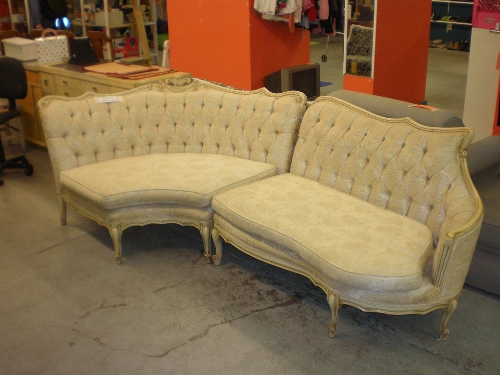 Recent Vintage Sectional Sofas Intended For Sectional Sofas For Small Spaces Modern – Loccie Better Homes (View 8 of 20)