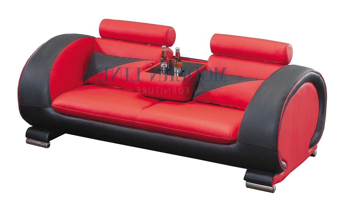 Red And Black Sofa Set Designs (View 13 of 20)