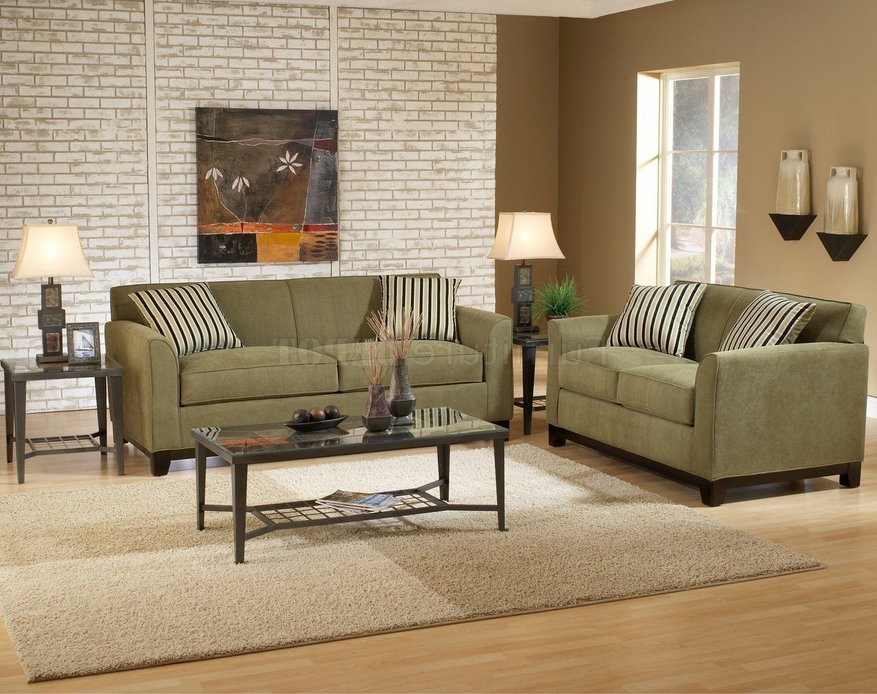 Sage Fabric Casual Modern Living (Photo 1 of 20)