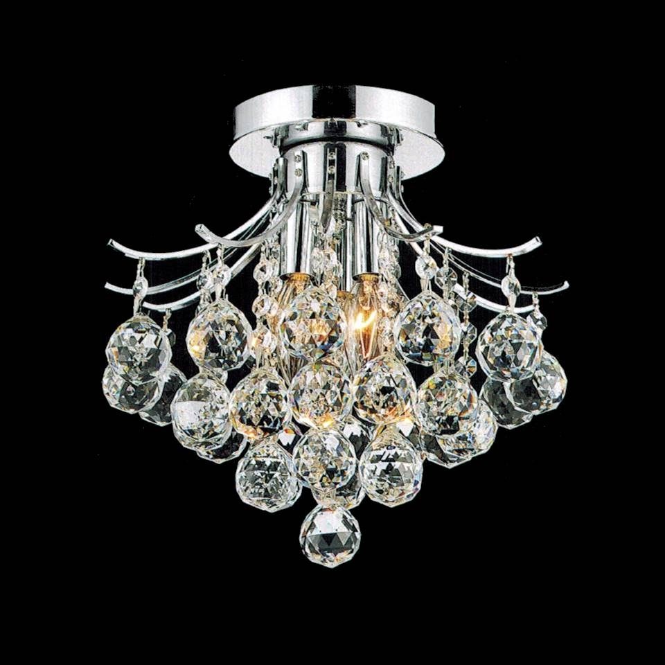 Small Chrome Chandelier Intended For Preferred Brizzo Lighting Stores (View 1 of 20)