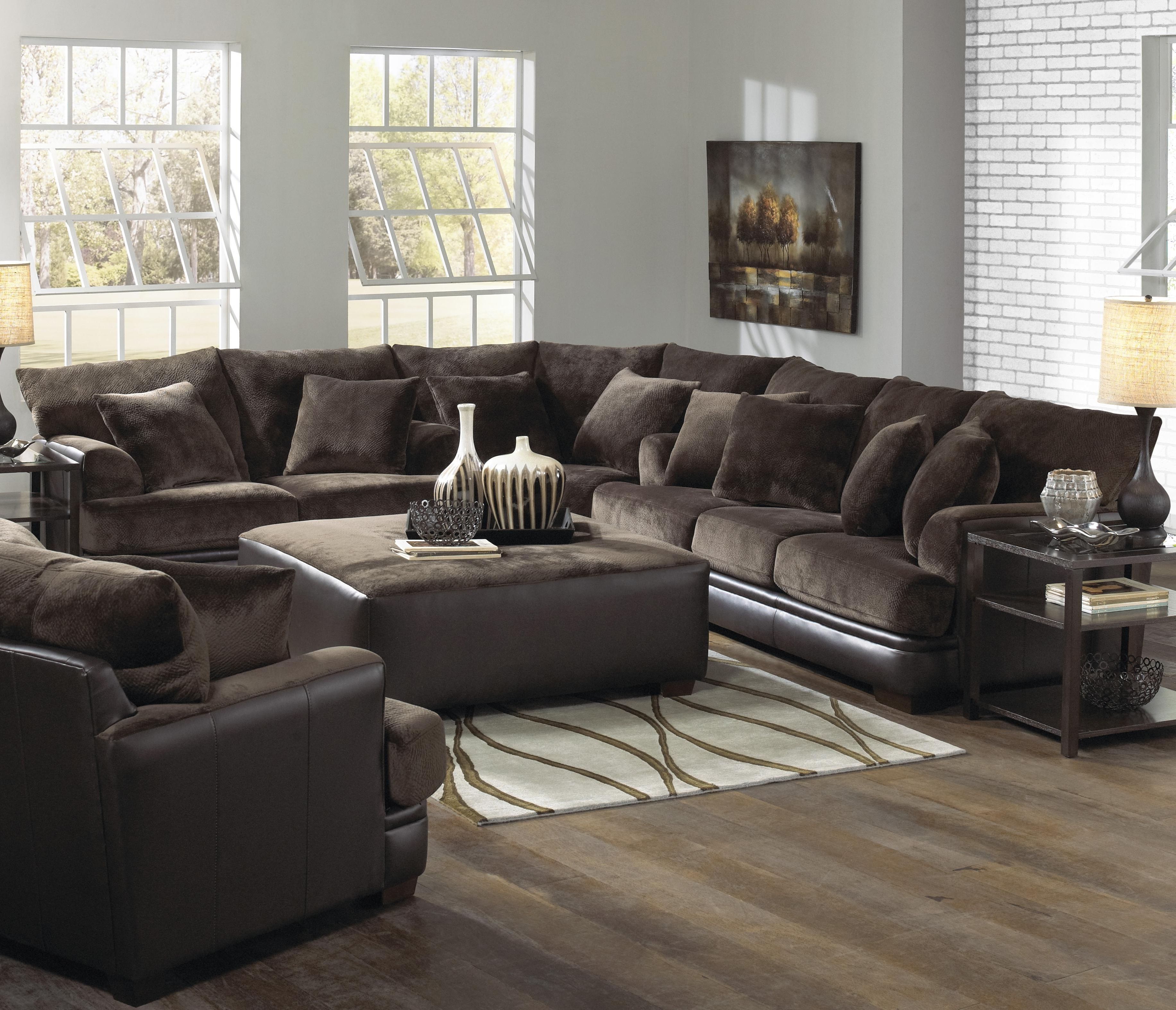 Sofa : Fabric Sectional Leather Sectional U Shaped Sectional With Within Most Up To Date U Shaped Leather Sectional Sofas (View 6 of 20)