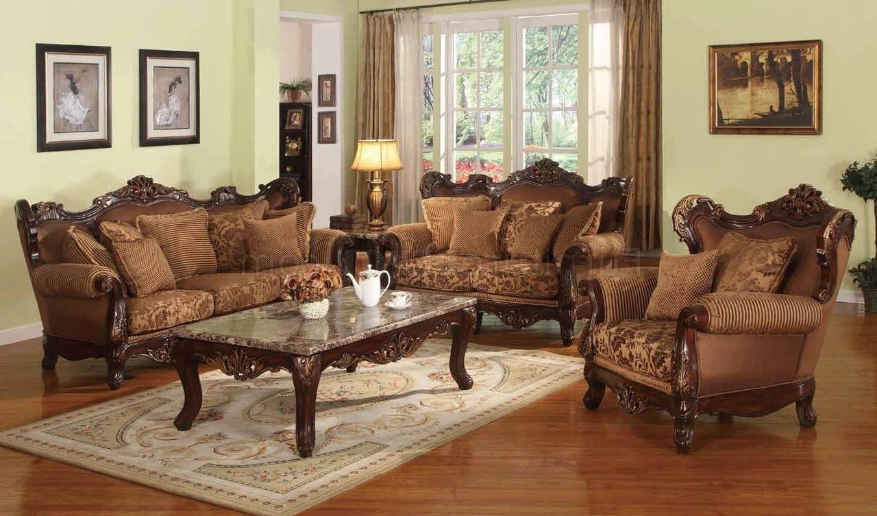 Traditional Sofas With Recent Jessica Traditional Sofa In Fabric W/optional Items (View 1 of 20)