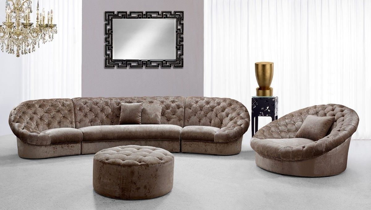 Vt Sectional Sofas With Trendy Modern Fabric Sectional Sofa Set With Matching Ottoman And Chair (View 1 of 21)