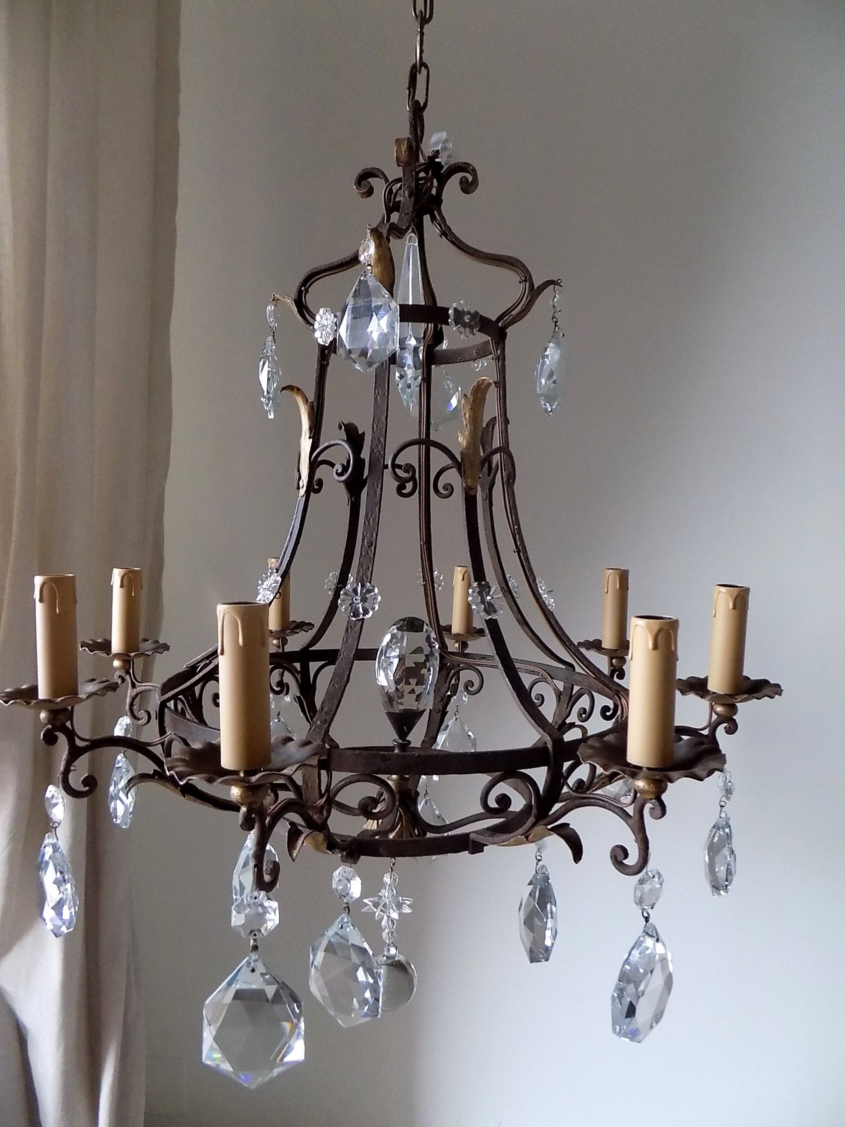 Featured Photo of The 20 Best Collection of Wrought Iron Chandelier