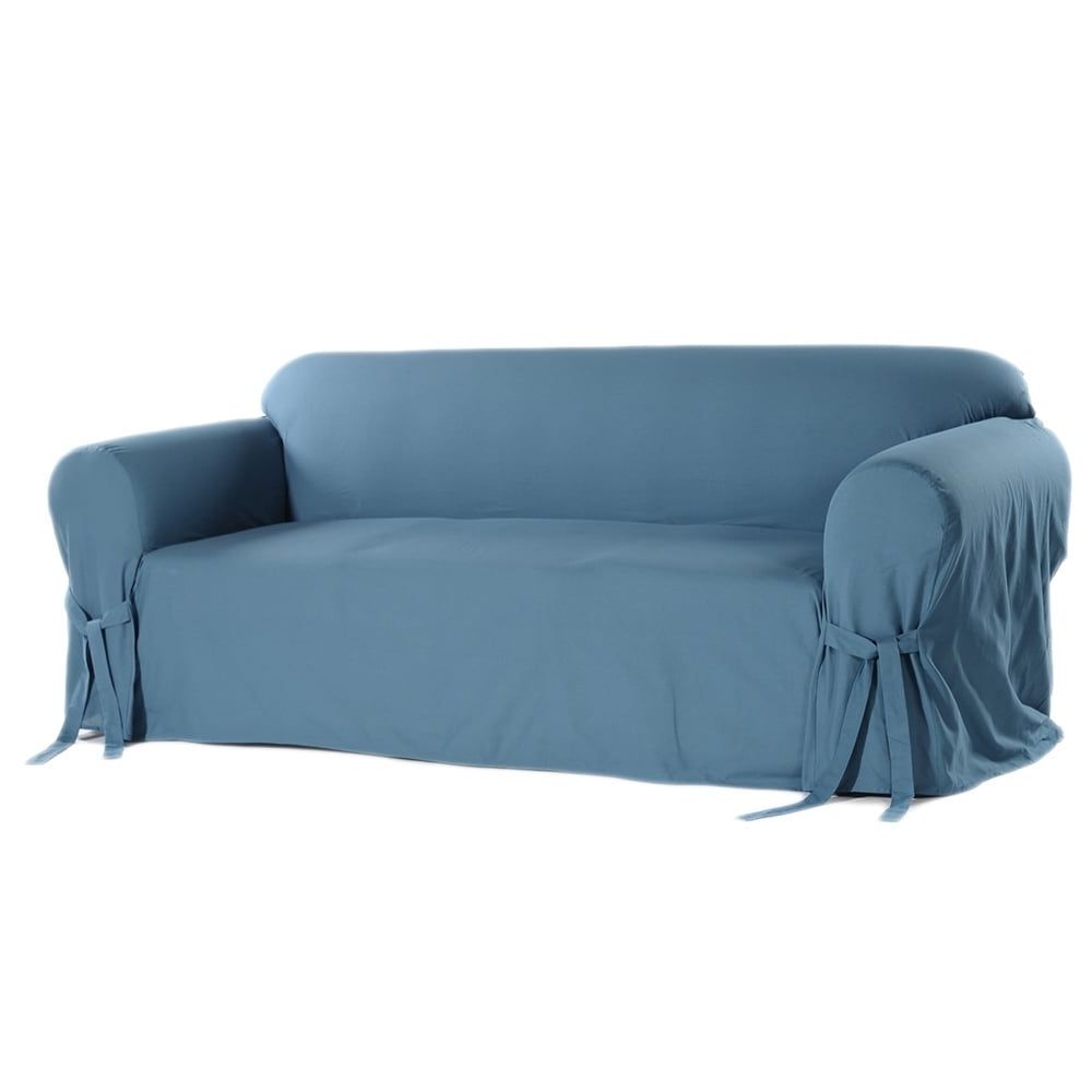 Well Known Classic Slipcovers Machine Washable Cotton Duck Sofa Slipcover Throughout Washable Sofas (View 19 of 20)