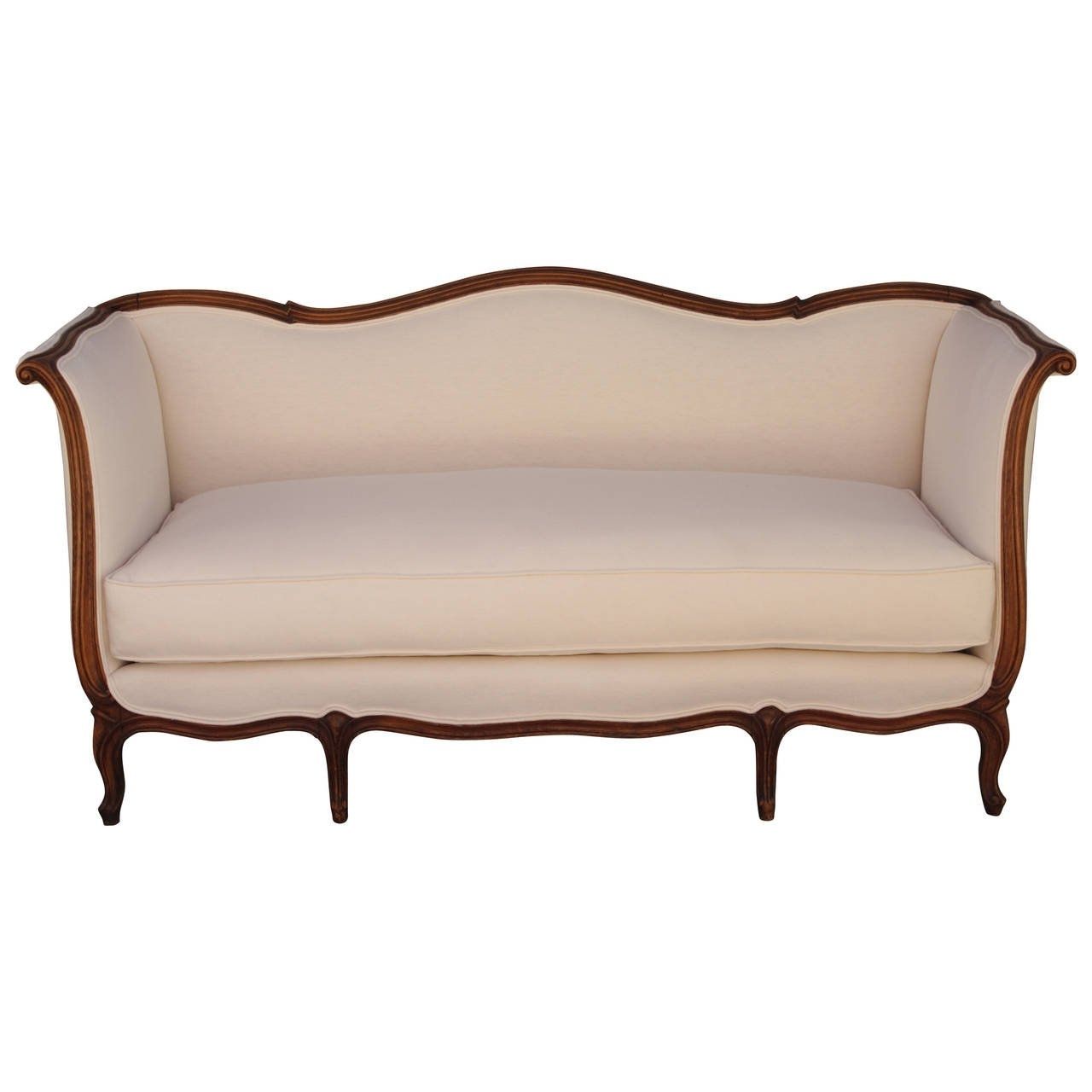 Well Known French Style Sofas In French Louis Xv Style Sofa With Linen Upholstery At 1stdibs (View 5 of 20)