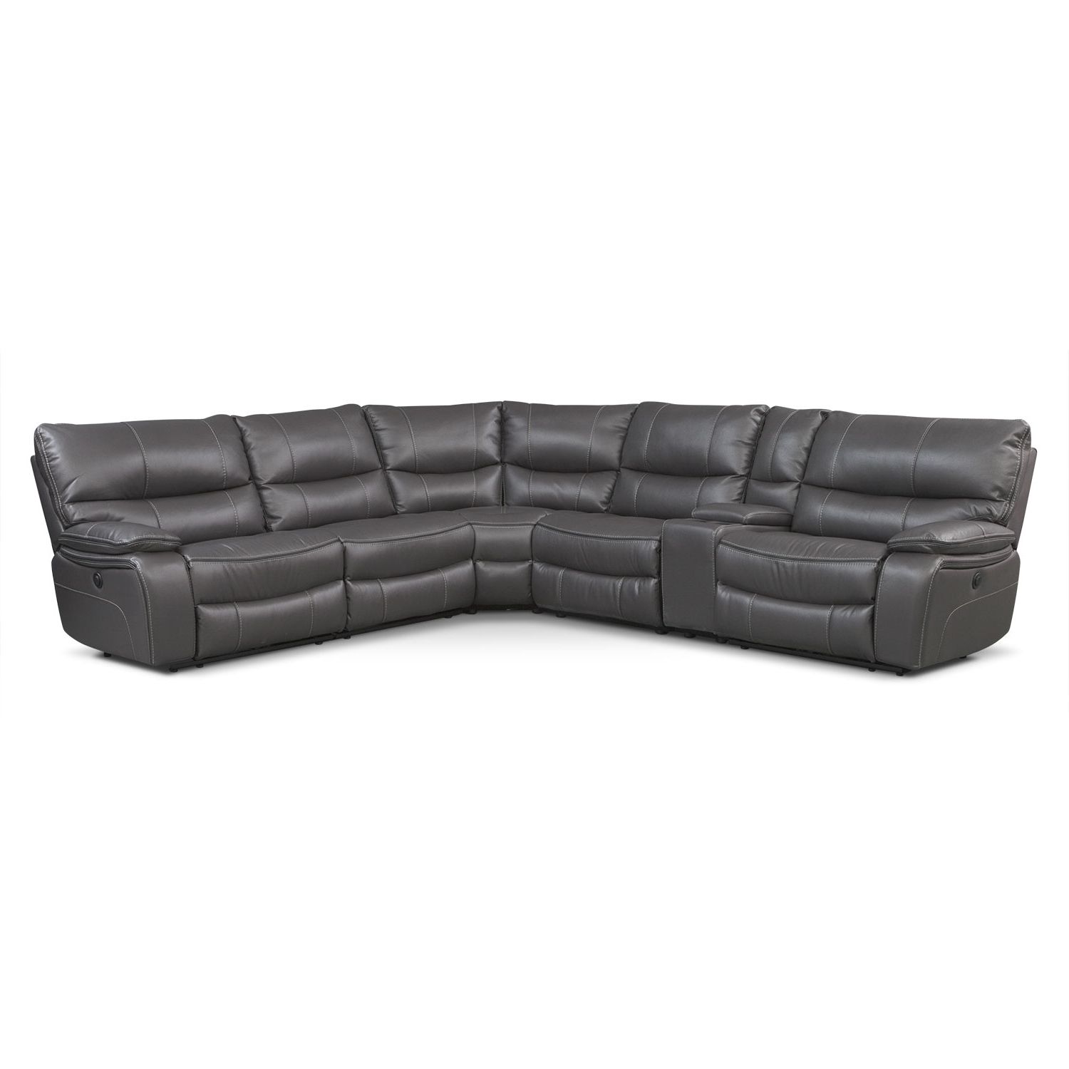 Well Known Orlando 6 Piece Power Reclining Sectional With 1 Stationary Chair With Regard To Orlando Sectional Sofas (View 4 of 20)