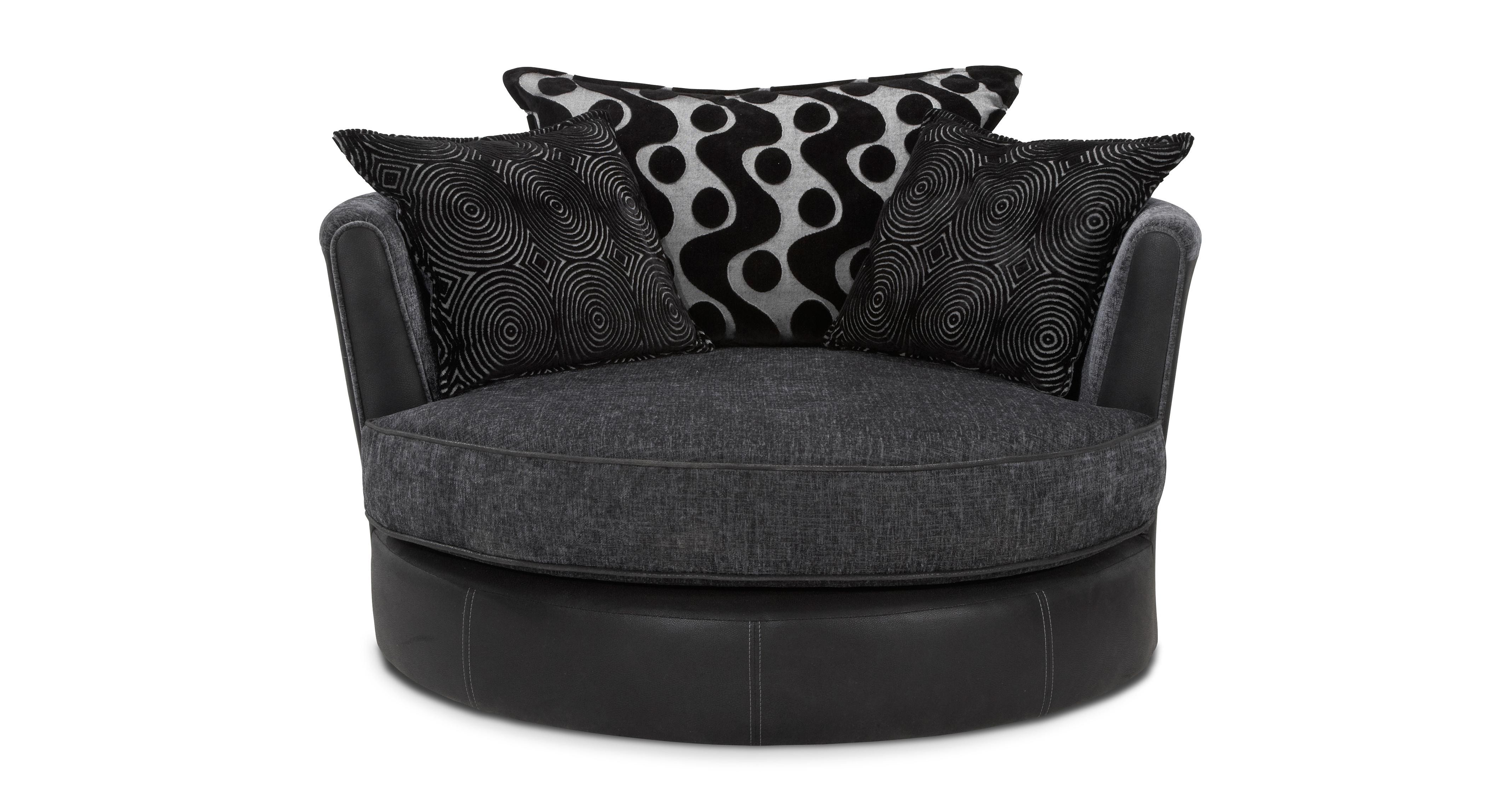 Well Known Round Swivel Cuddle Chair (View 4 of 20)
